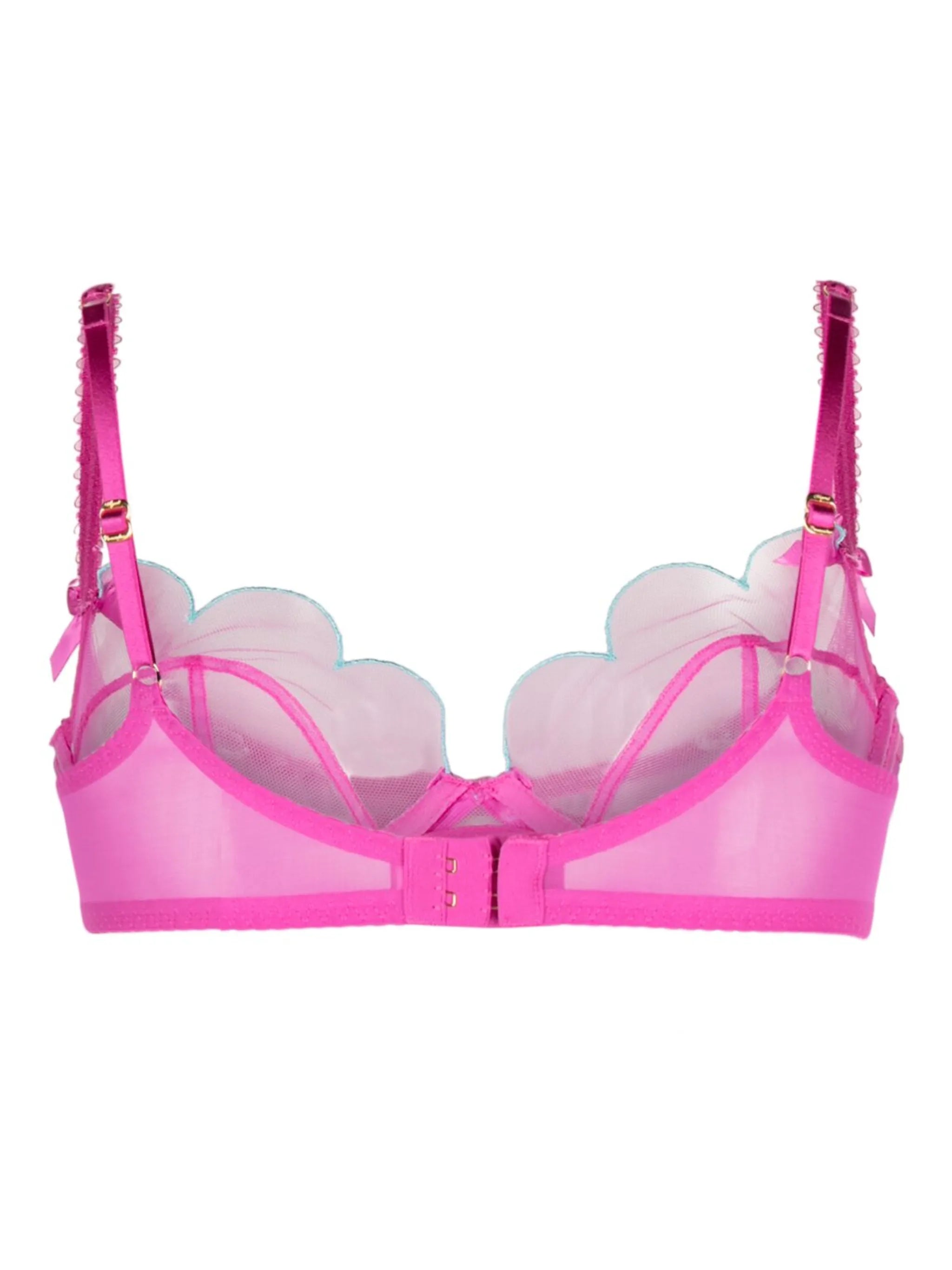 Lorna scalloped balconette bra