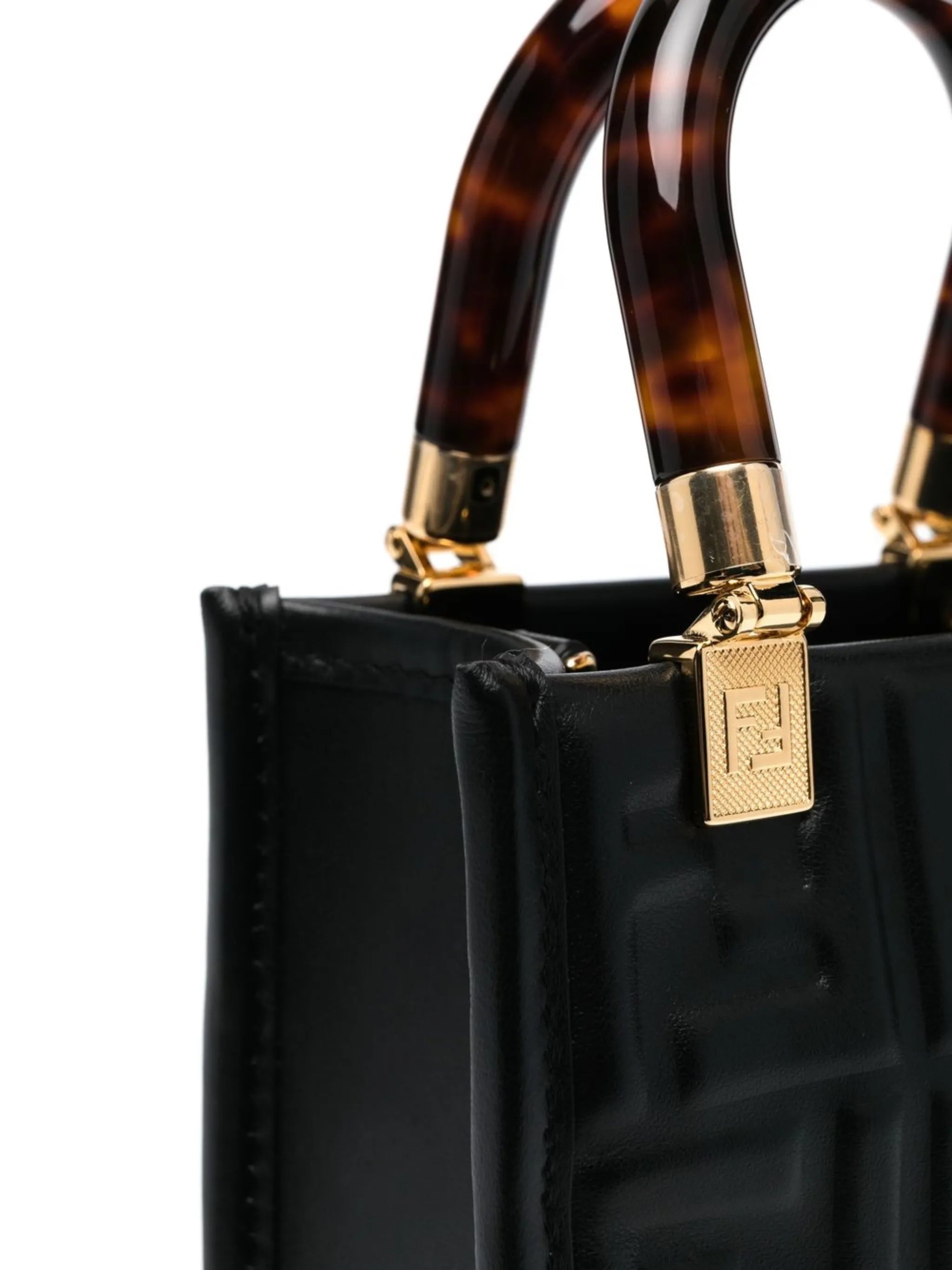 FF-monogram leather tote bag