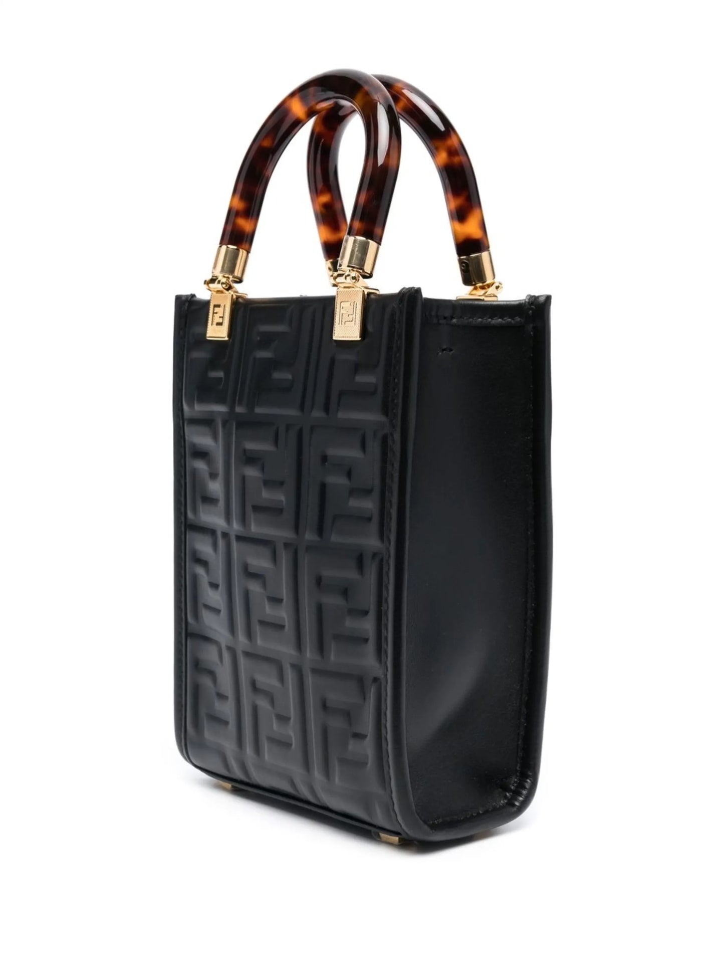FF-monogram leather tote bag