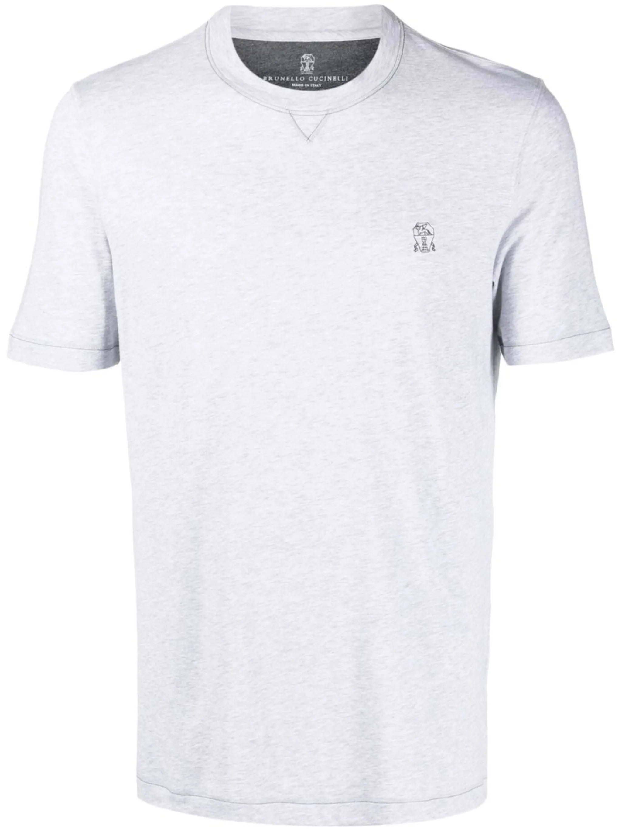 embroidered-logo cotton T-shirt