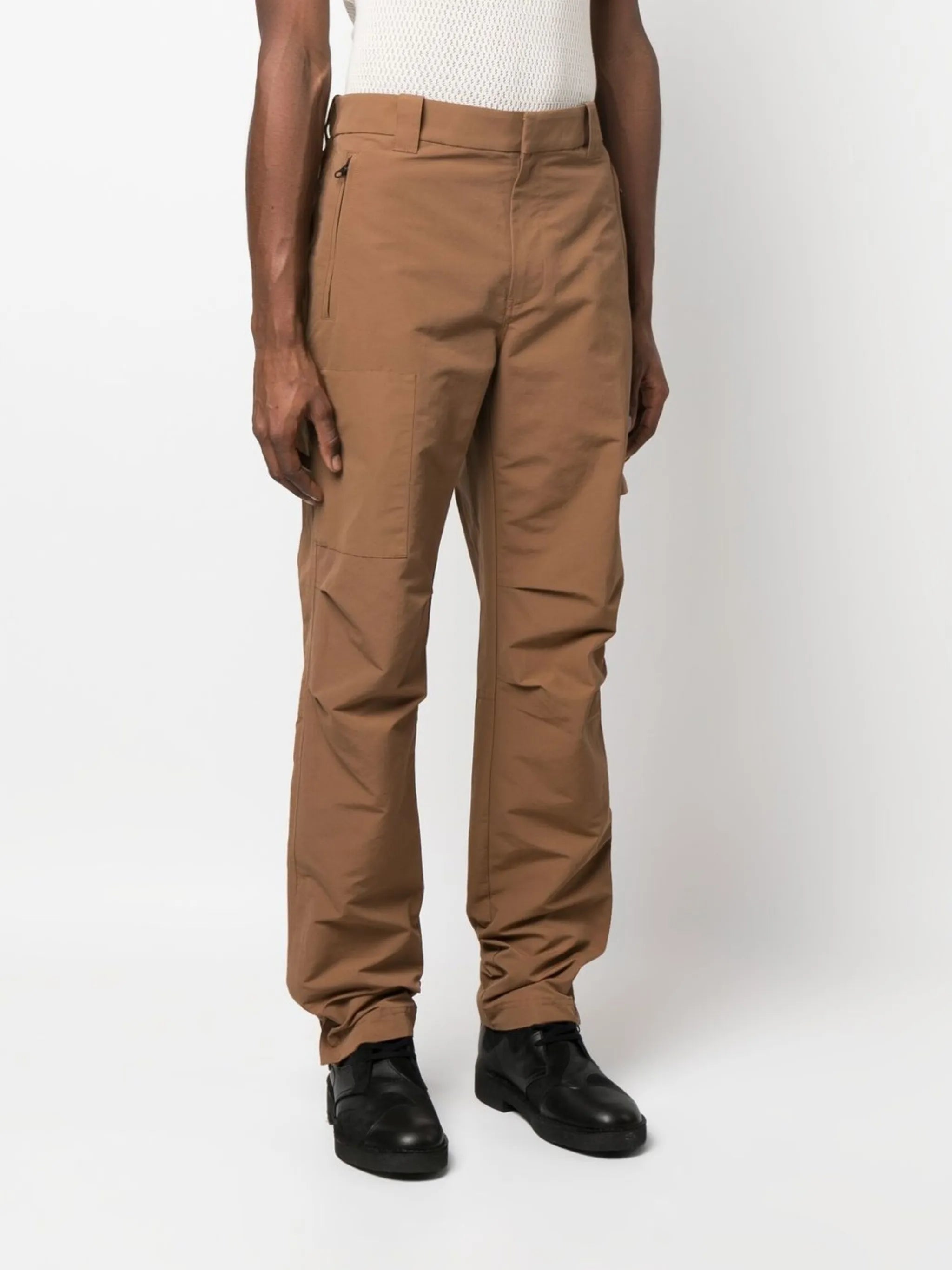 straight-leg utility trousers