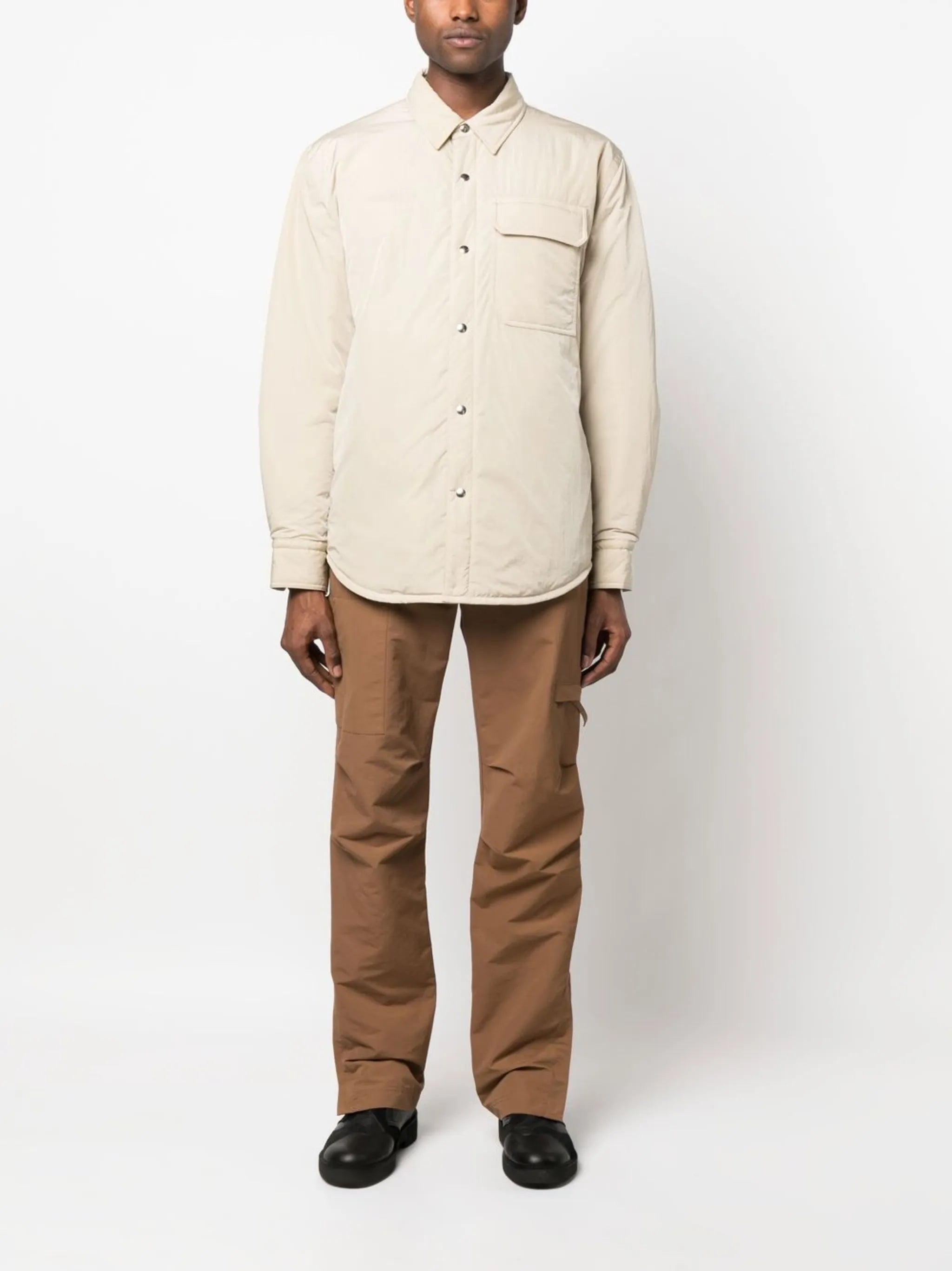 straight-leg utility trousers