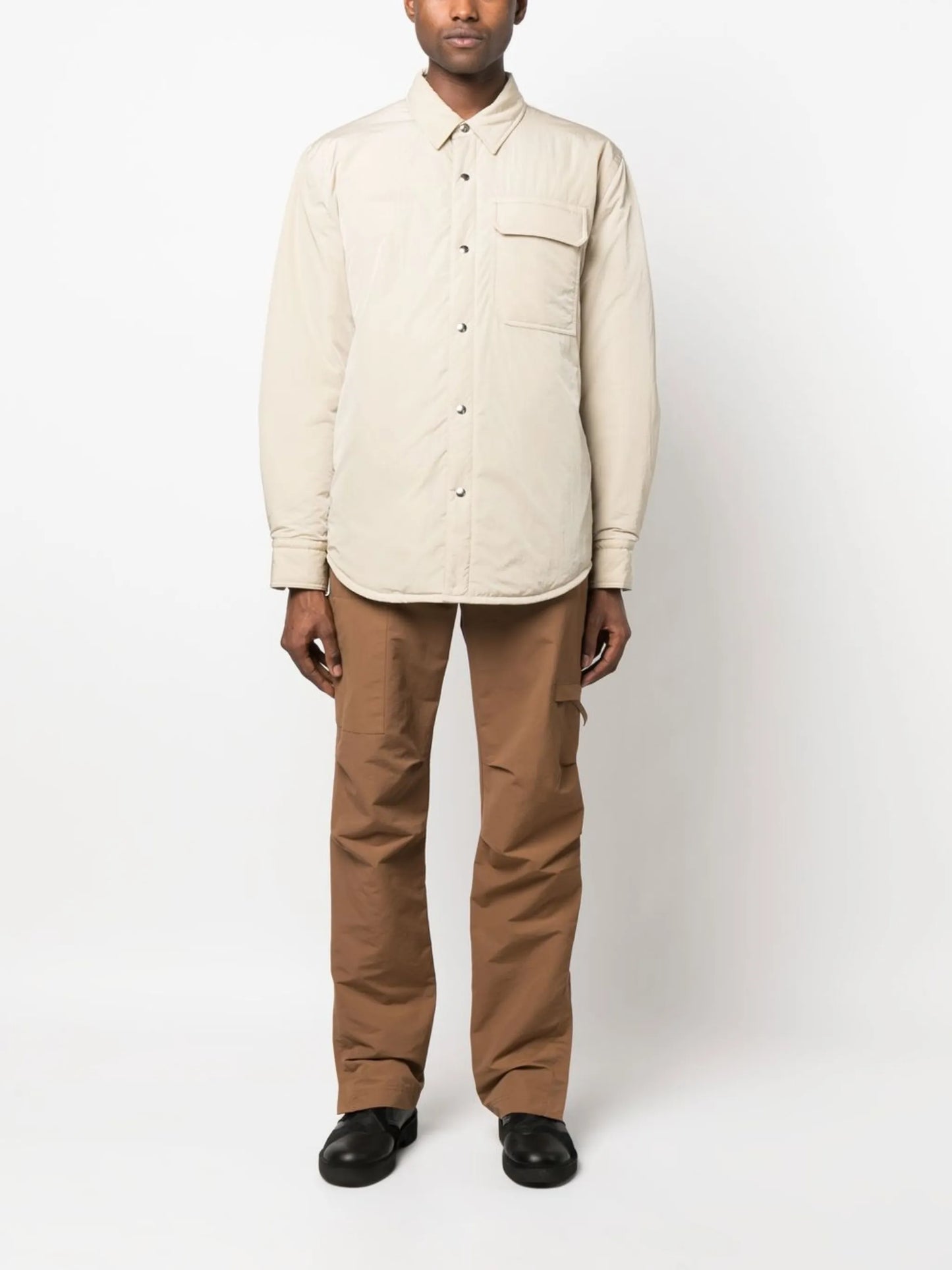 straight-leg utility trousers