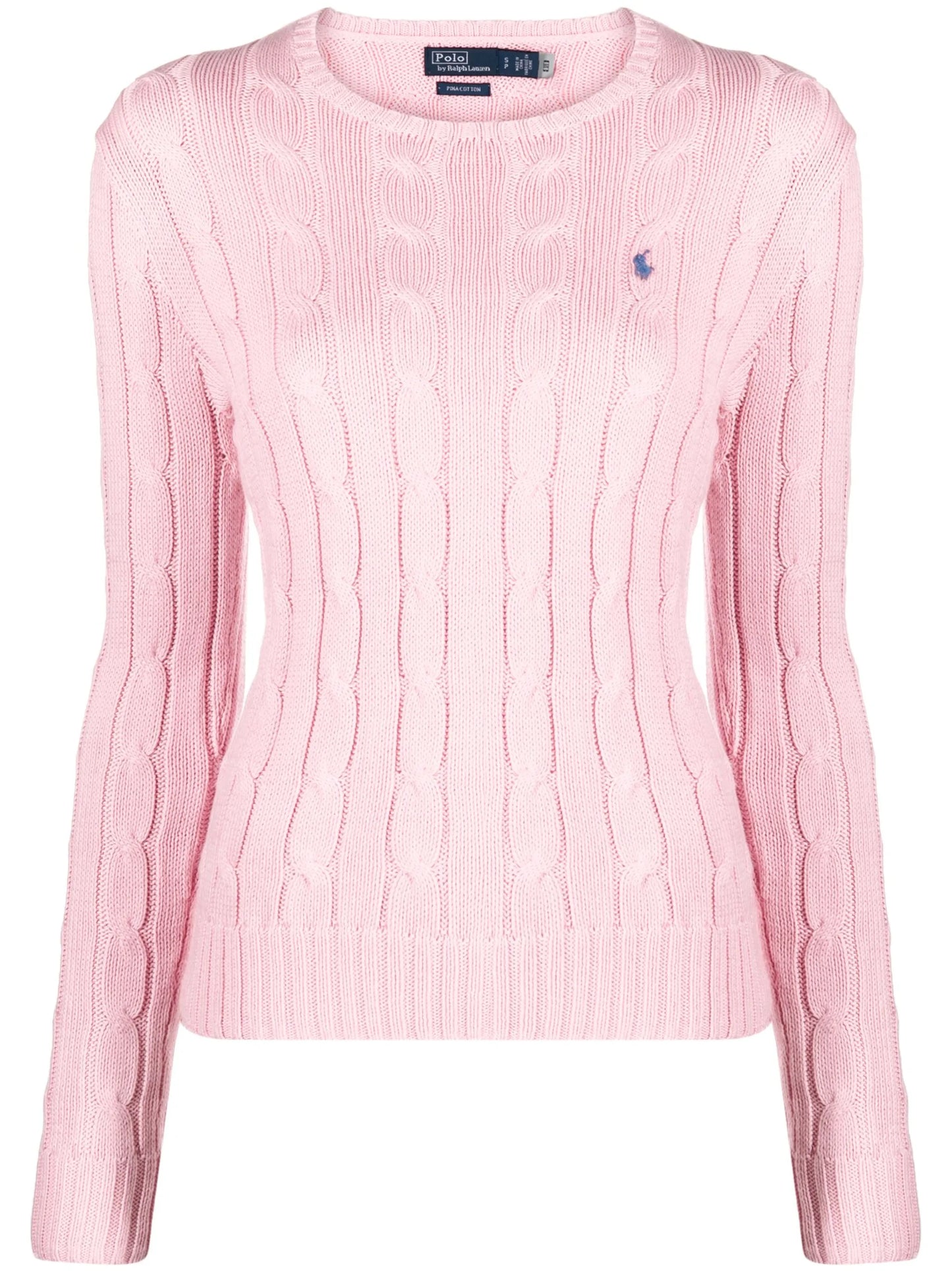 long-sleeve knitted jumper