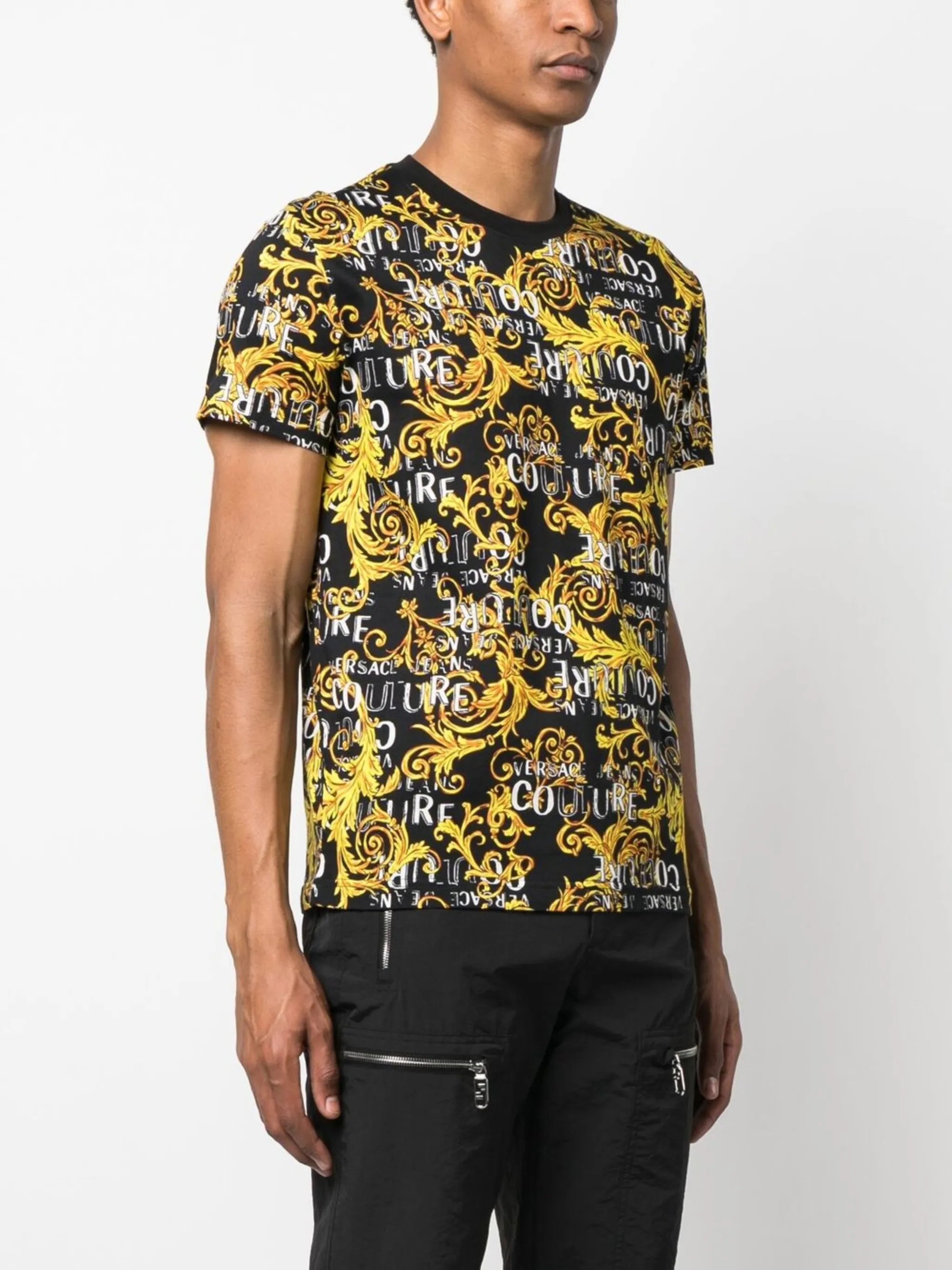 Barocco logo-print T-shirt