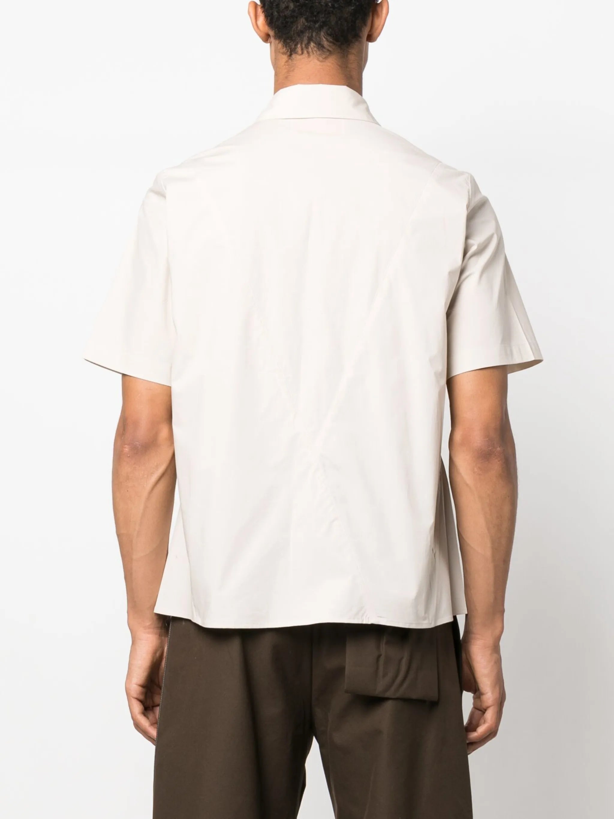 Bone Pastry panelled shirt