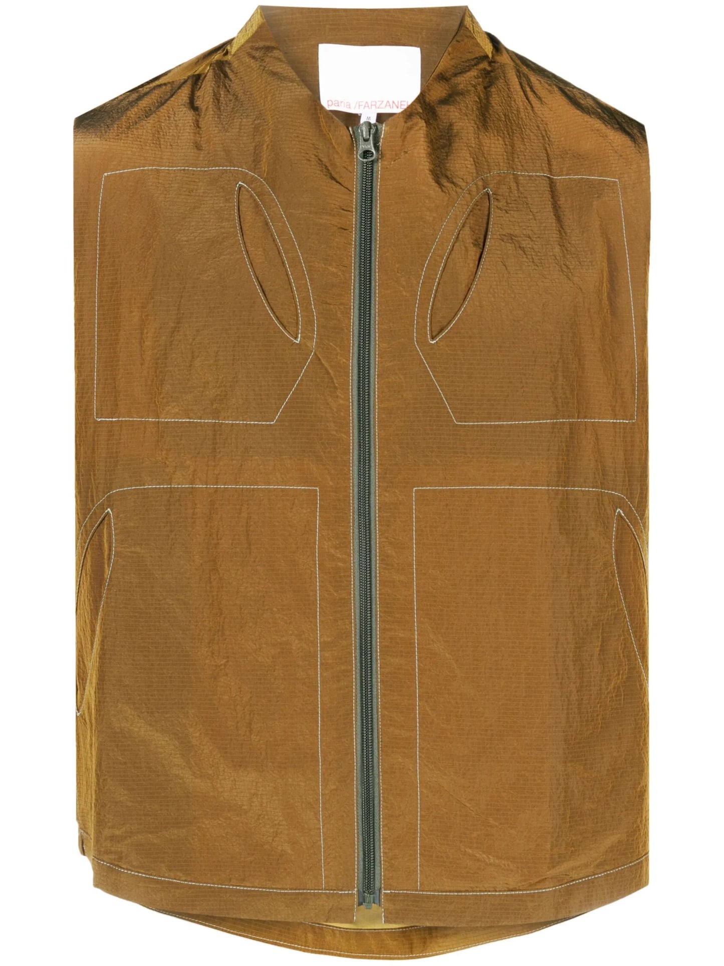 Seed zip-up gilet