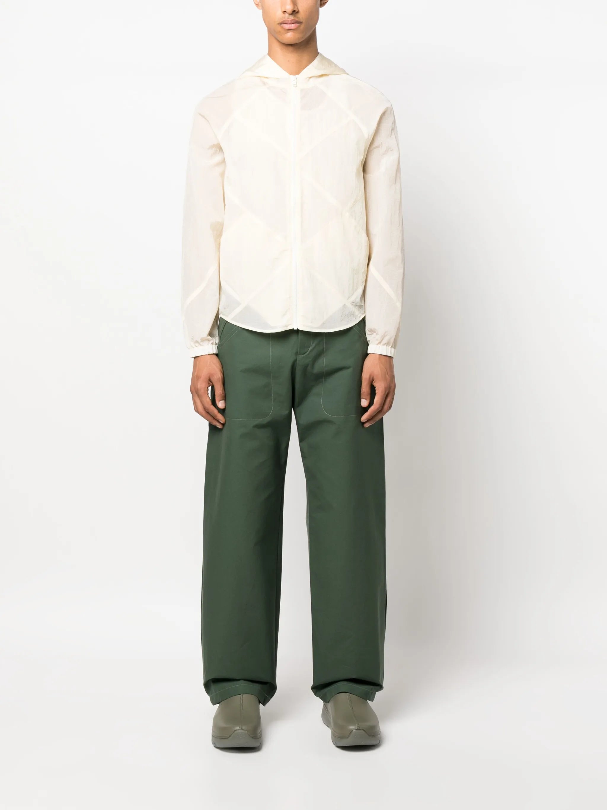 Pastry semi-sheer lightweight jacket