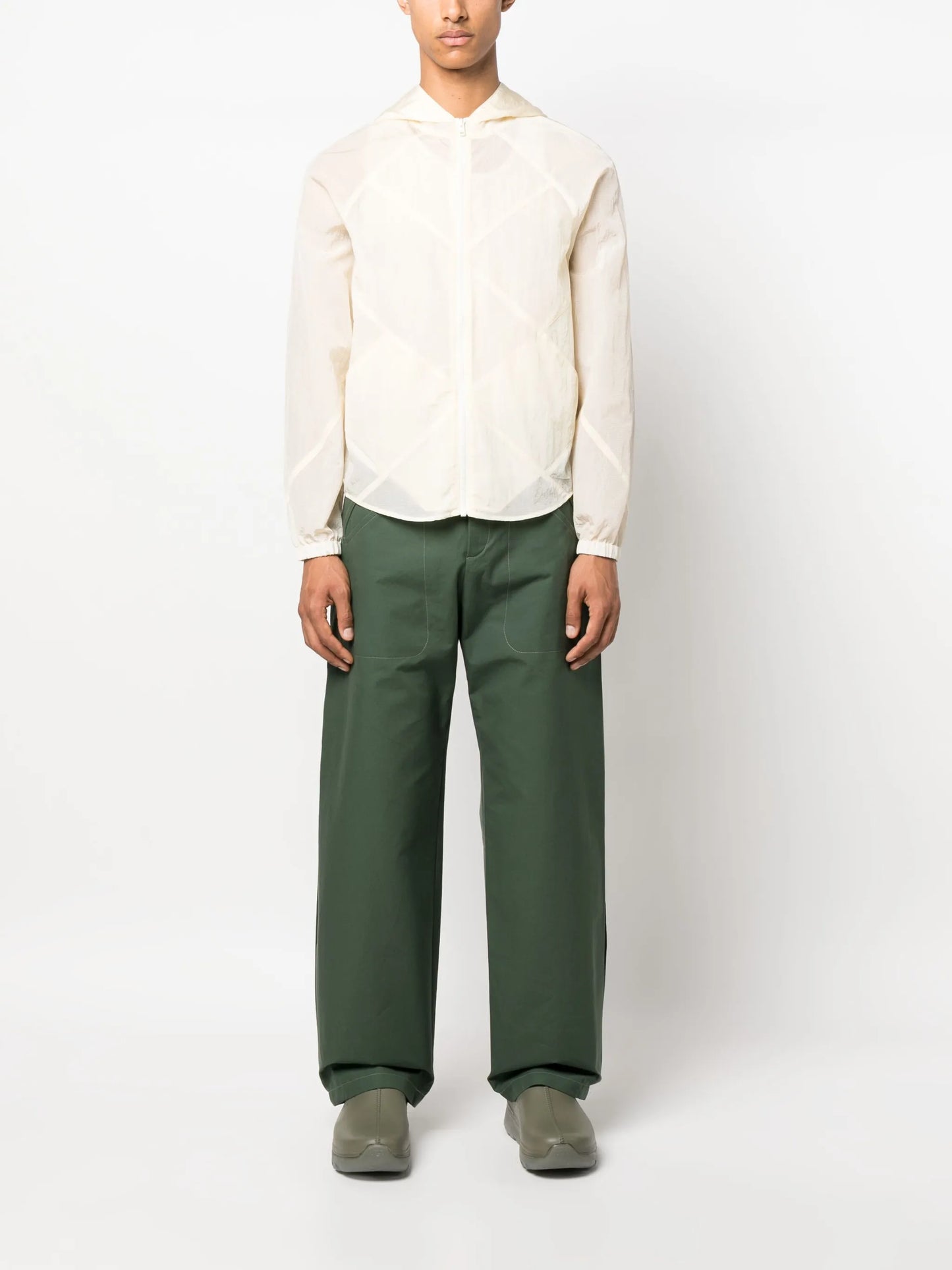 Pastry semi-sheer lightweight jacket