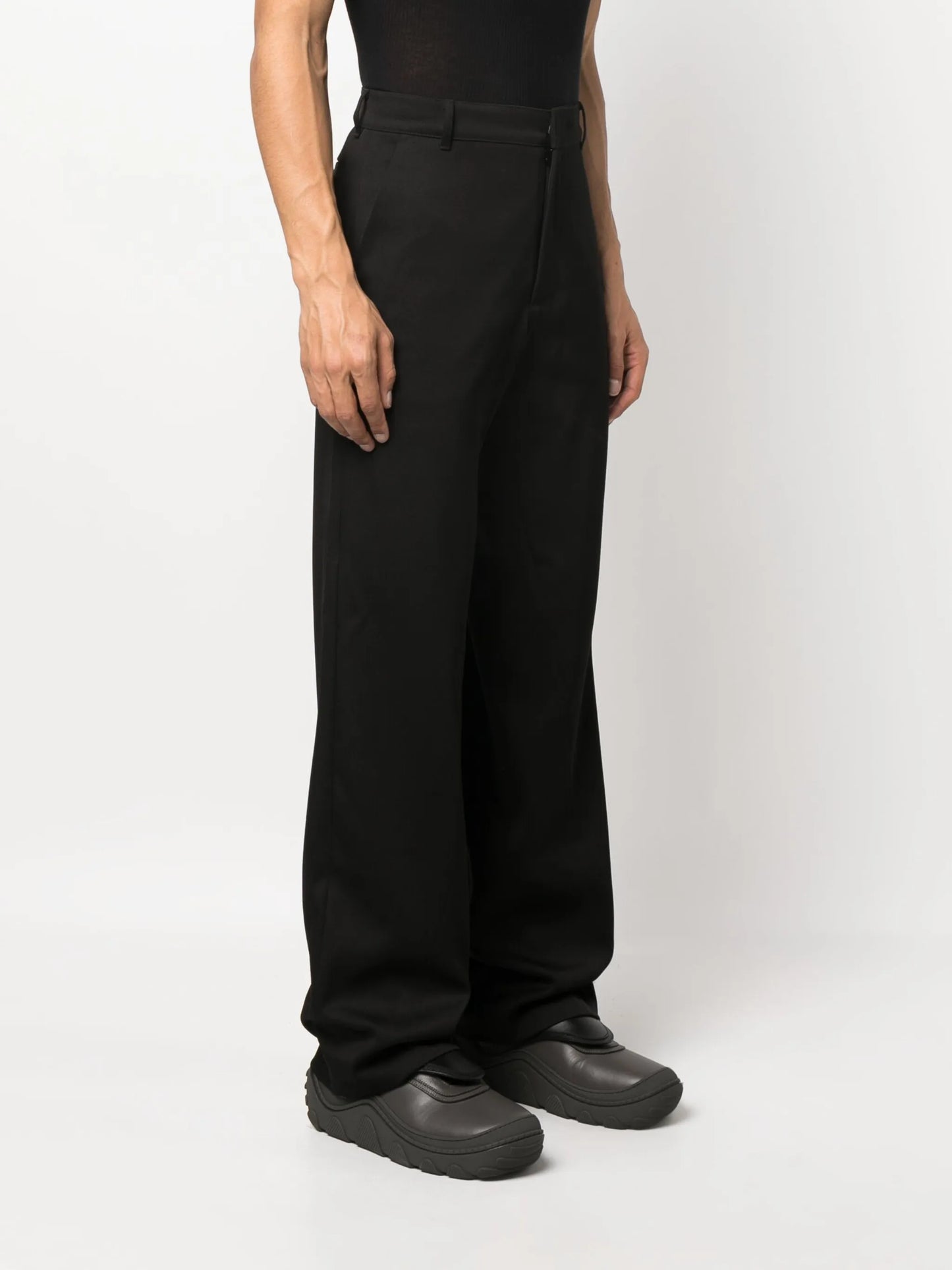 Benz wide-leg trousers