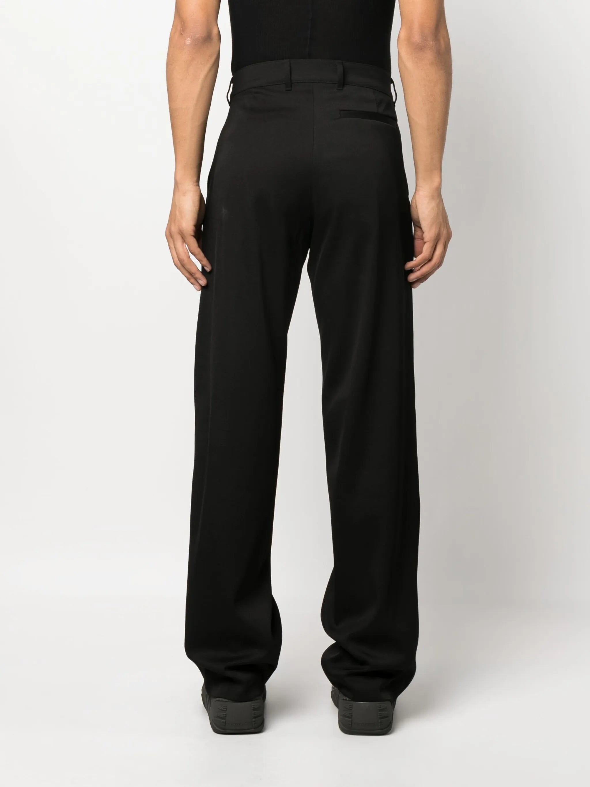 Benz wide-leg trousers