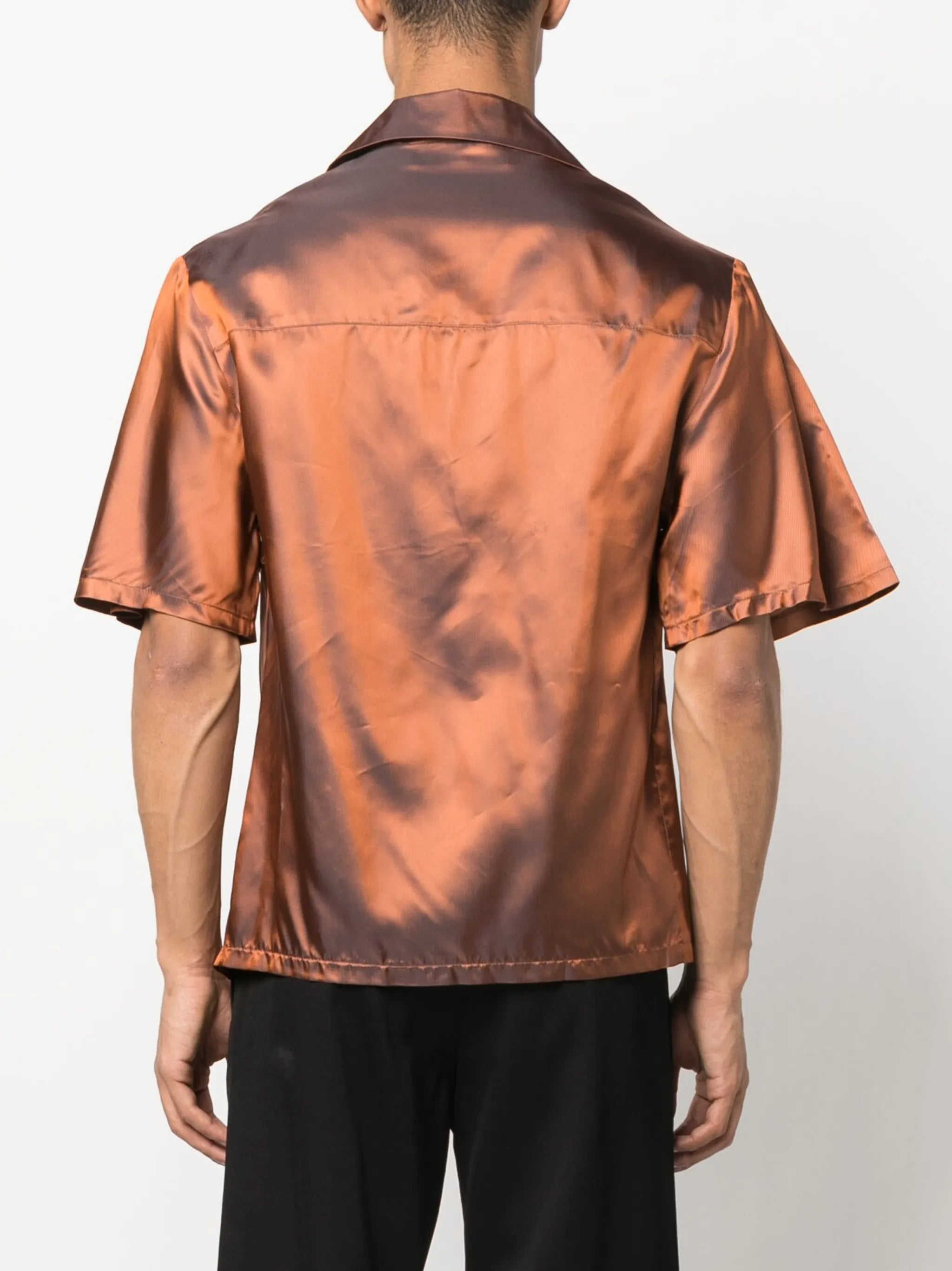 Bailey iridescent-effect shirt