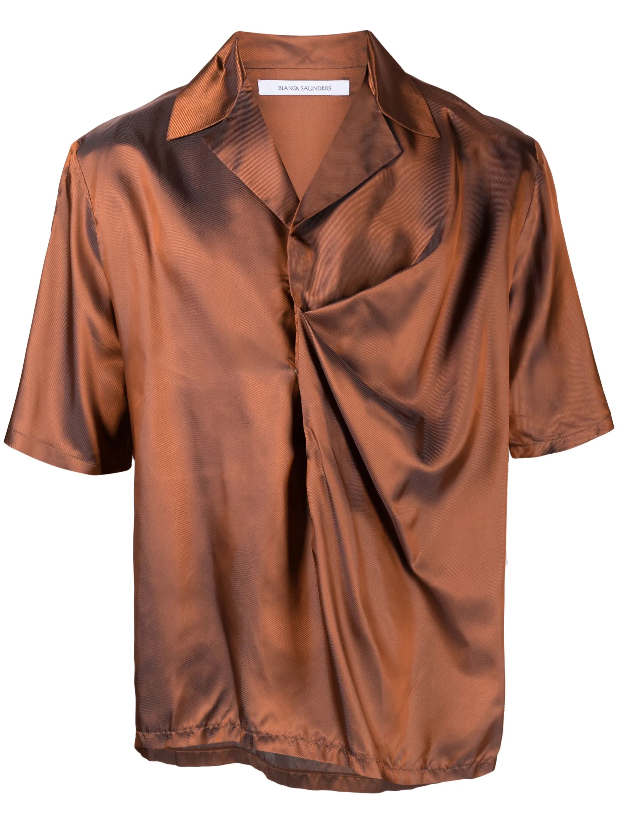Bailey iridescent-effect shirt