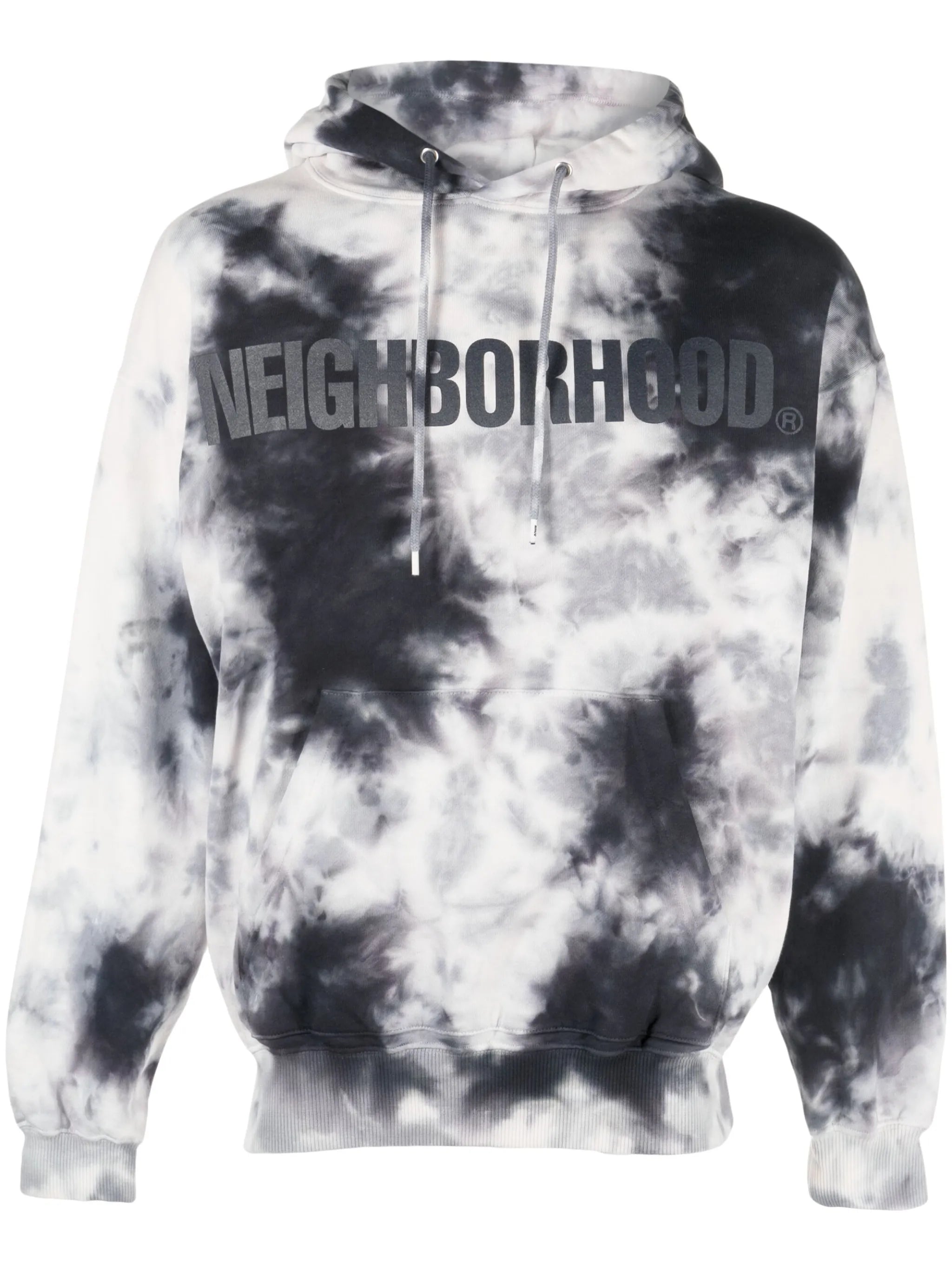 tie-dye patter cotton hoodie