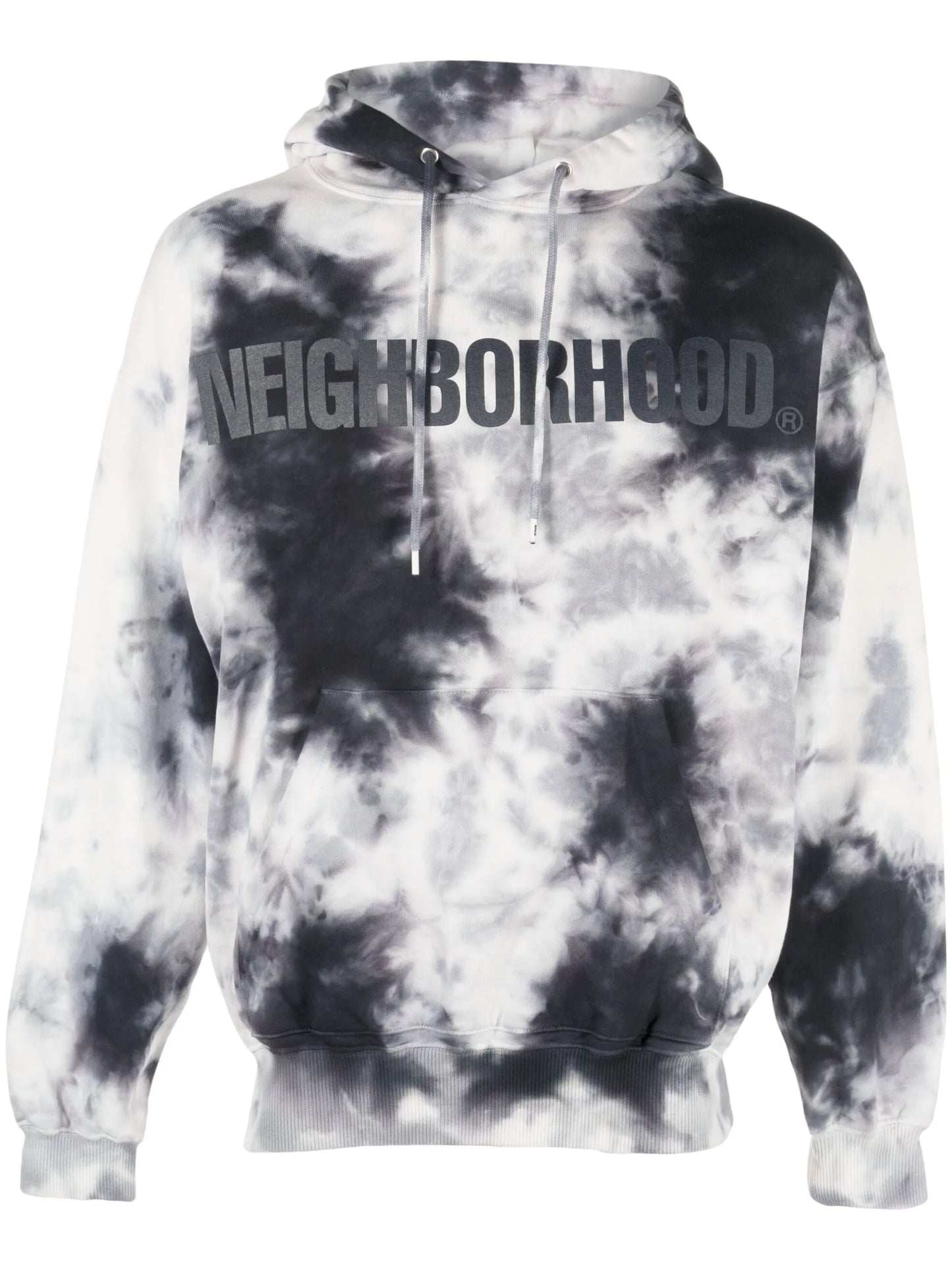 tie-dye patter cotton hoodie