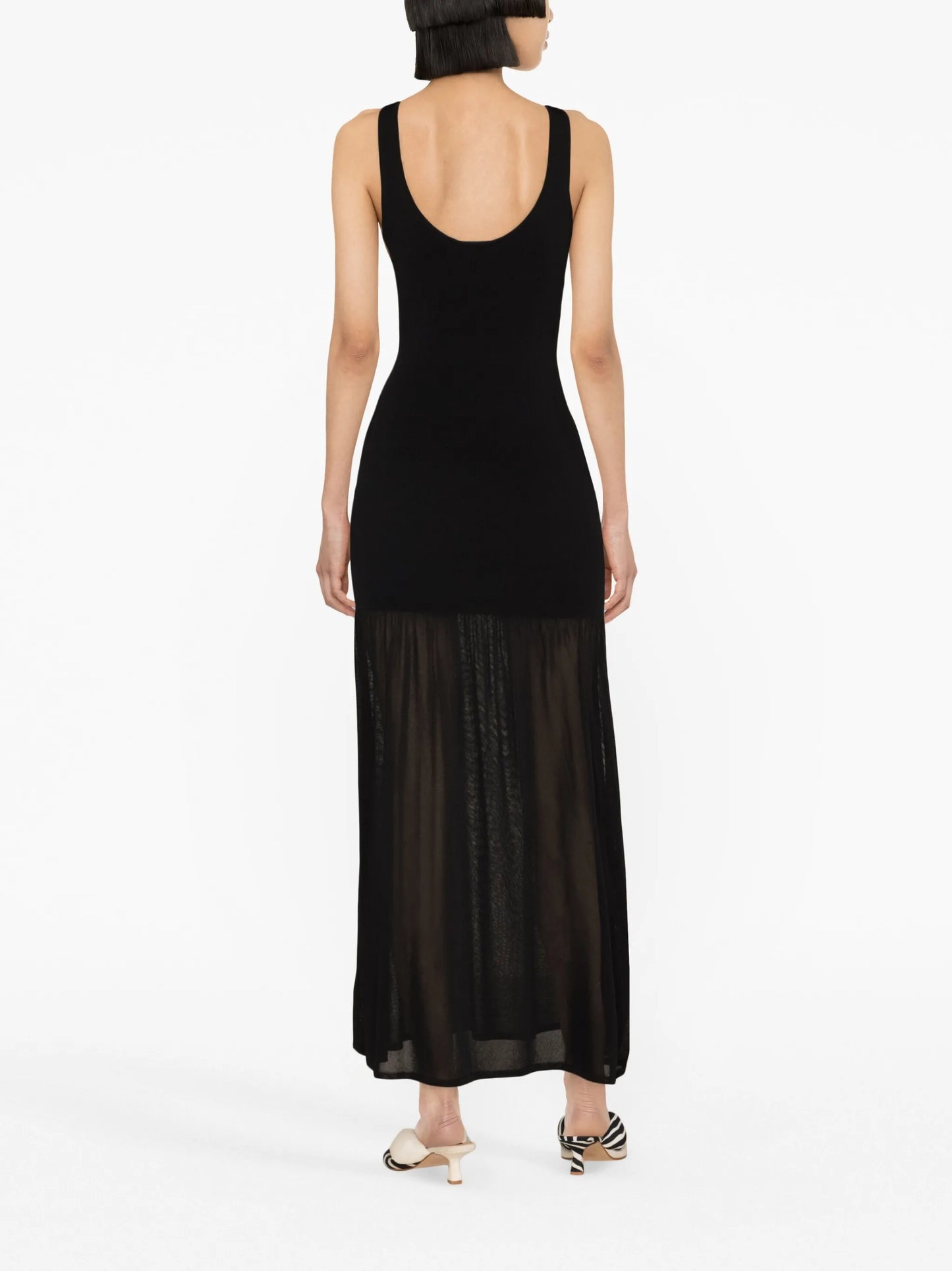 knitted maxi dress