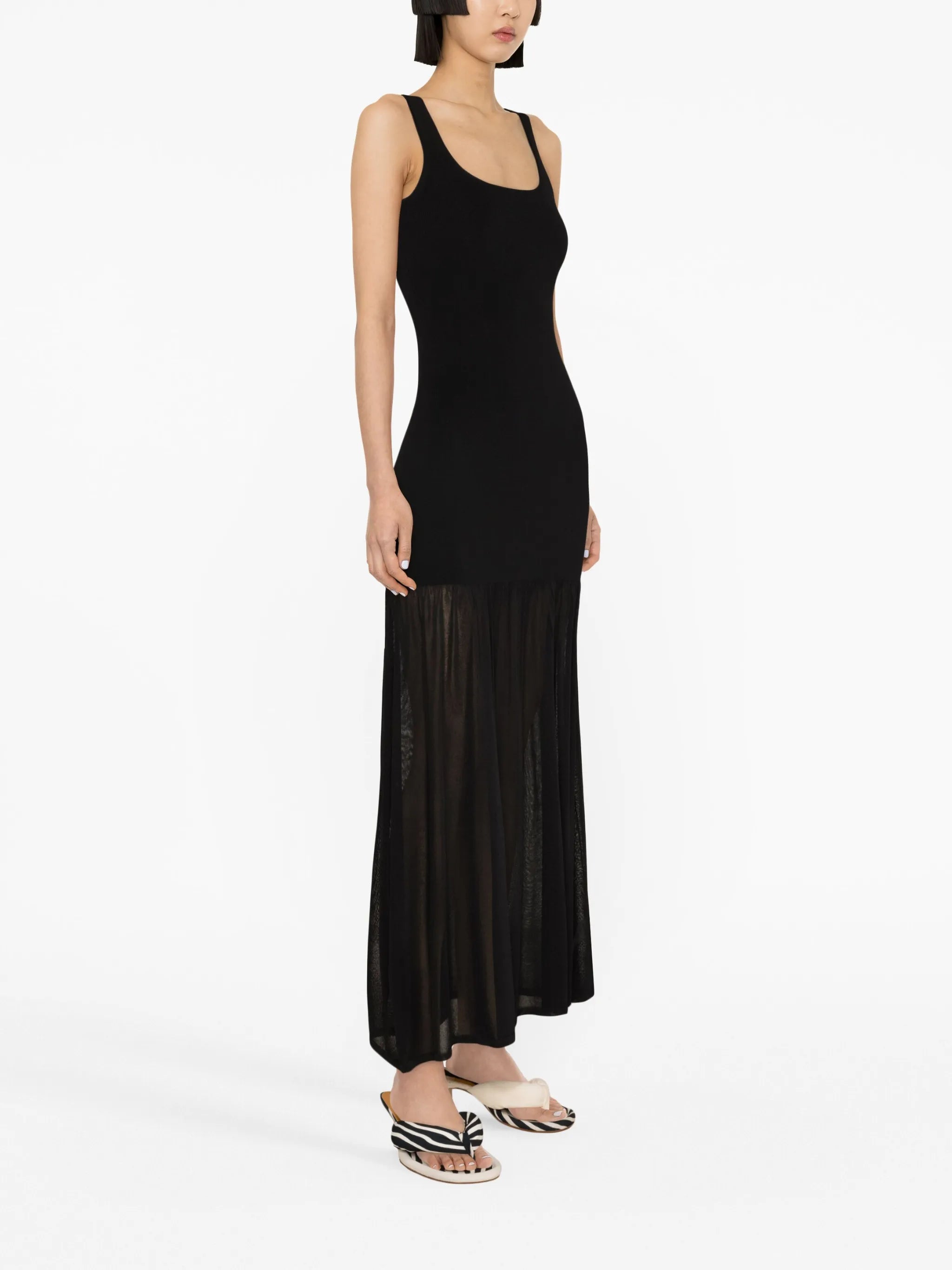 knitted maxi dress