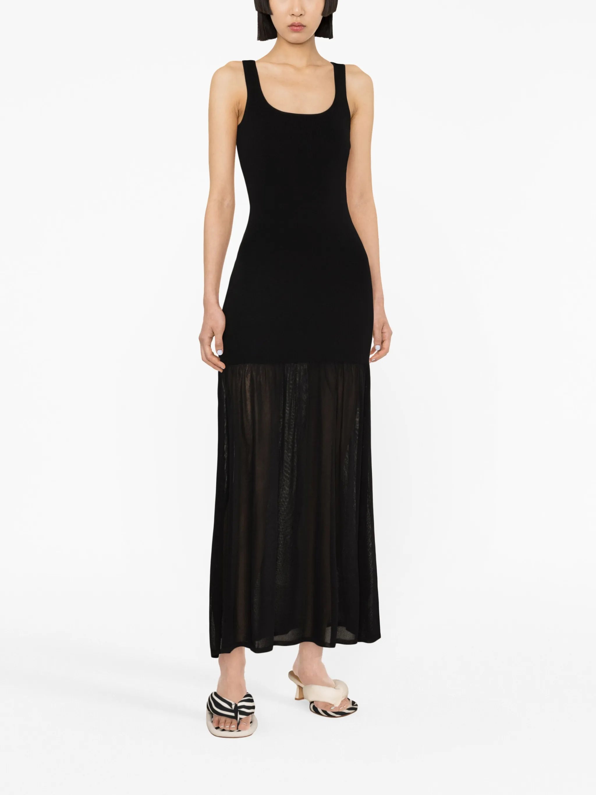 knitted maxi dress