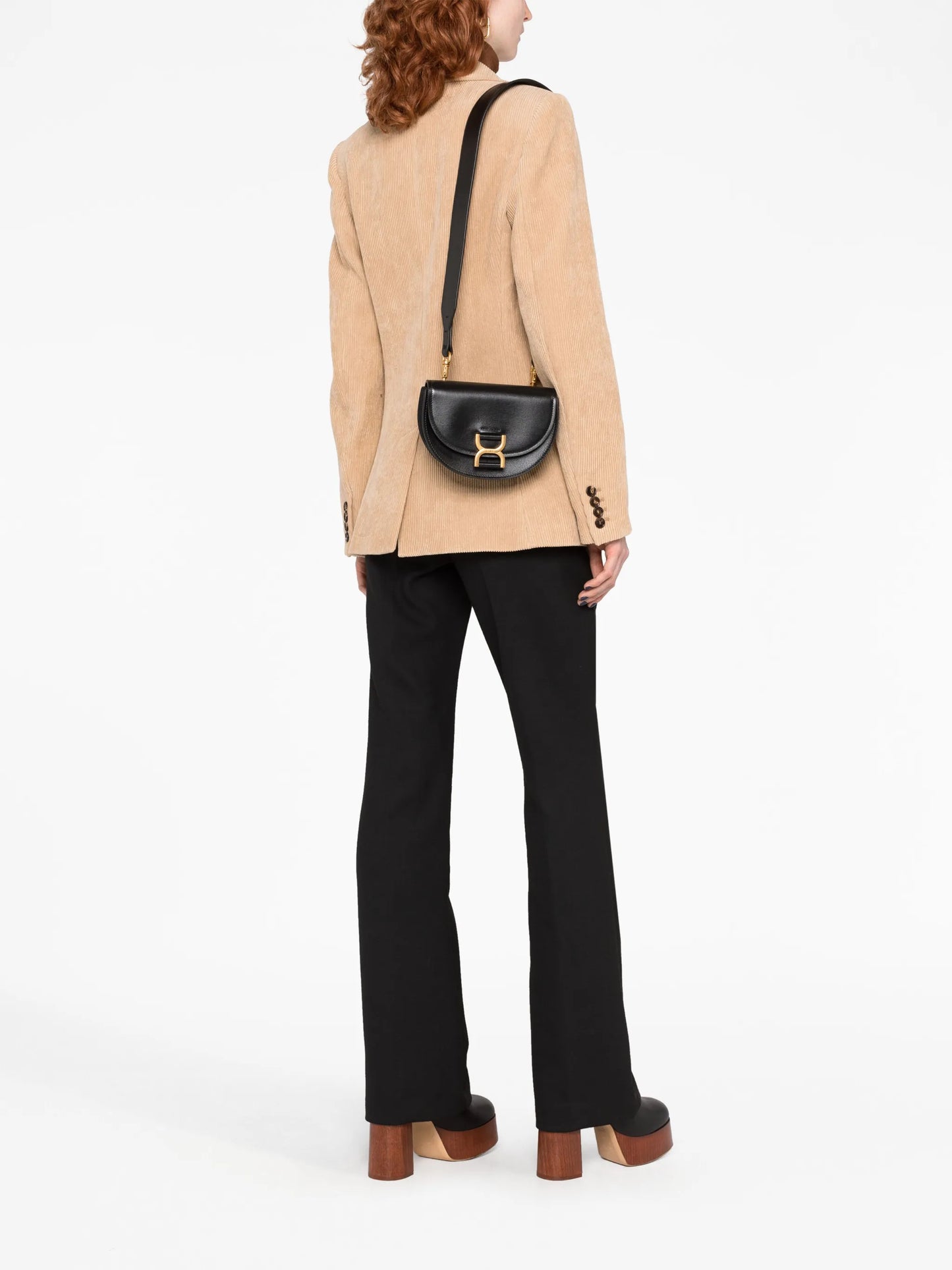 mini Marcie leather shoulder bag