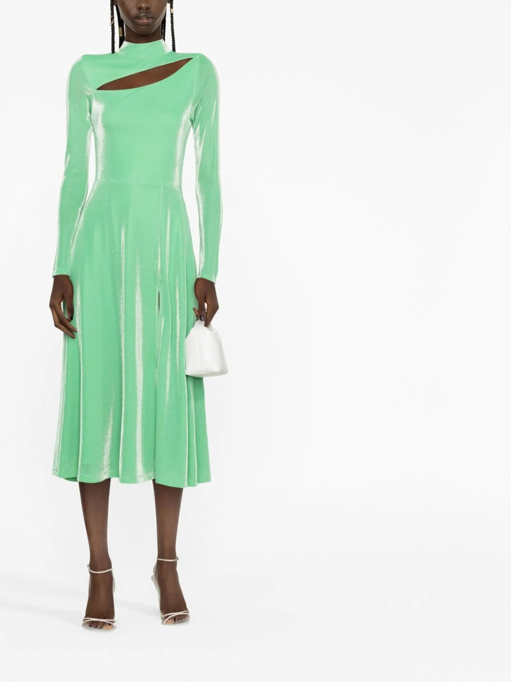 cut-out midi dress