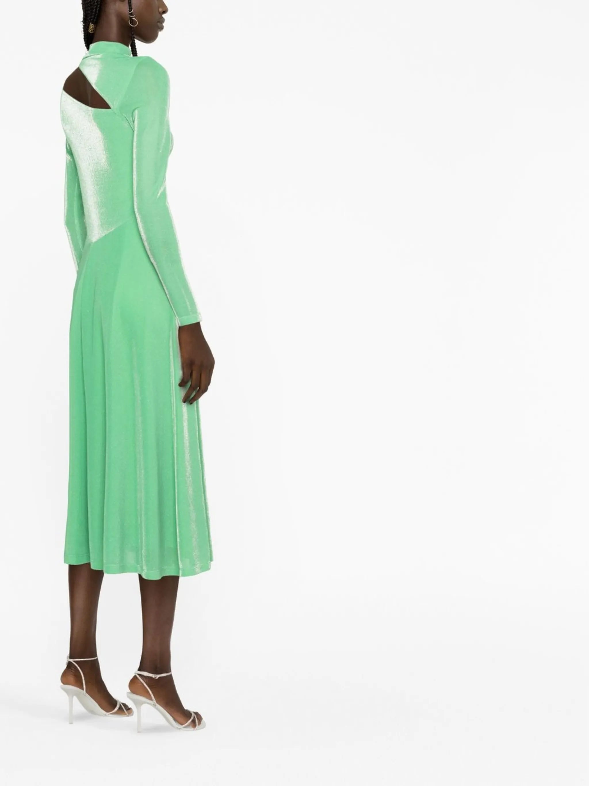 cut-out midi dress