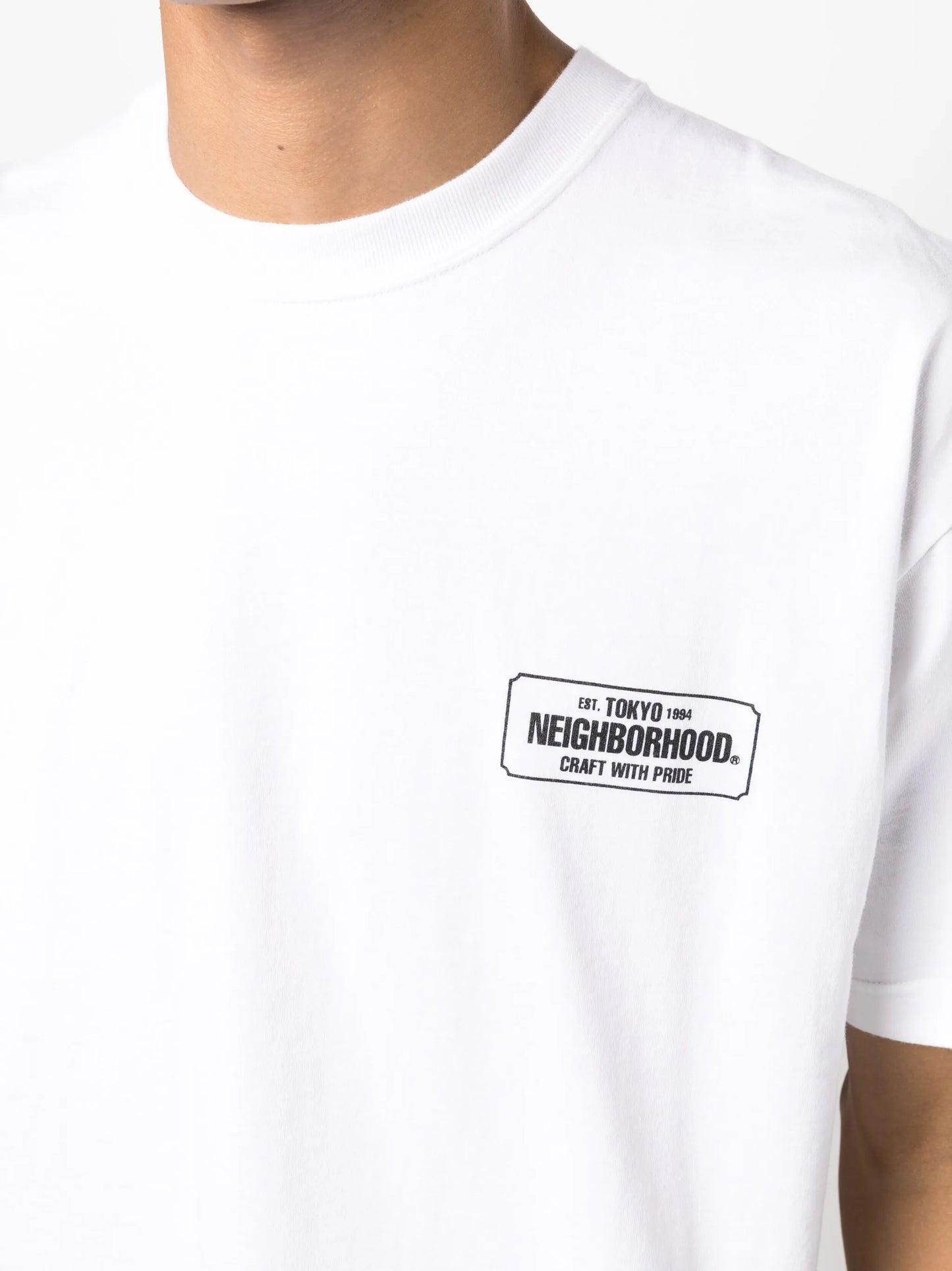 logo-print cotton T-shirt