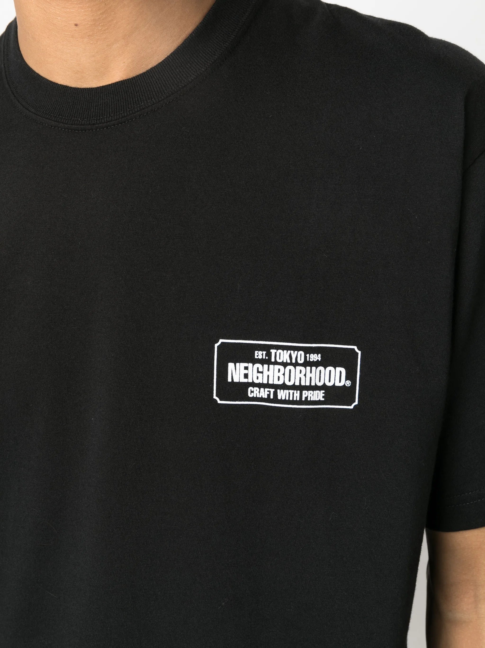 logo-print cotton T-shirt