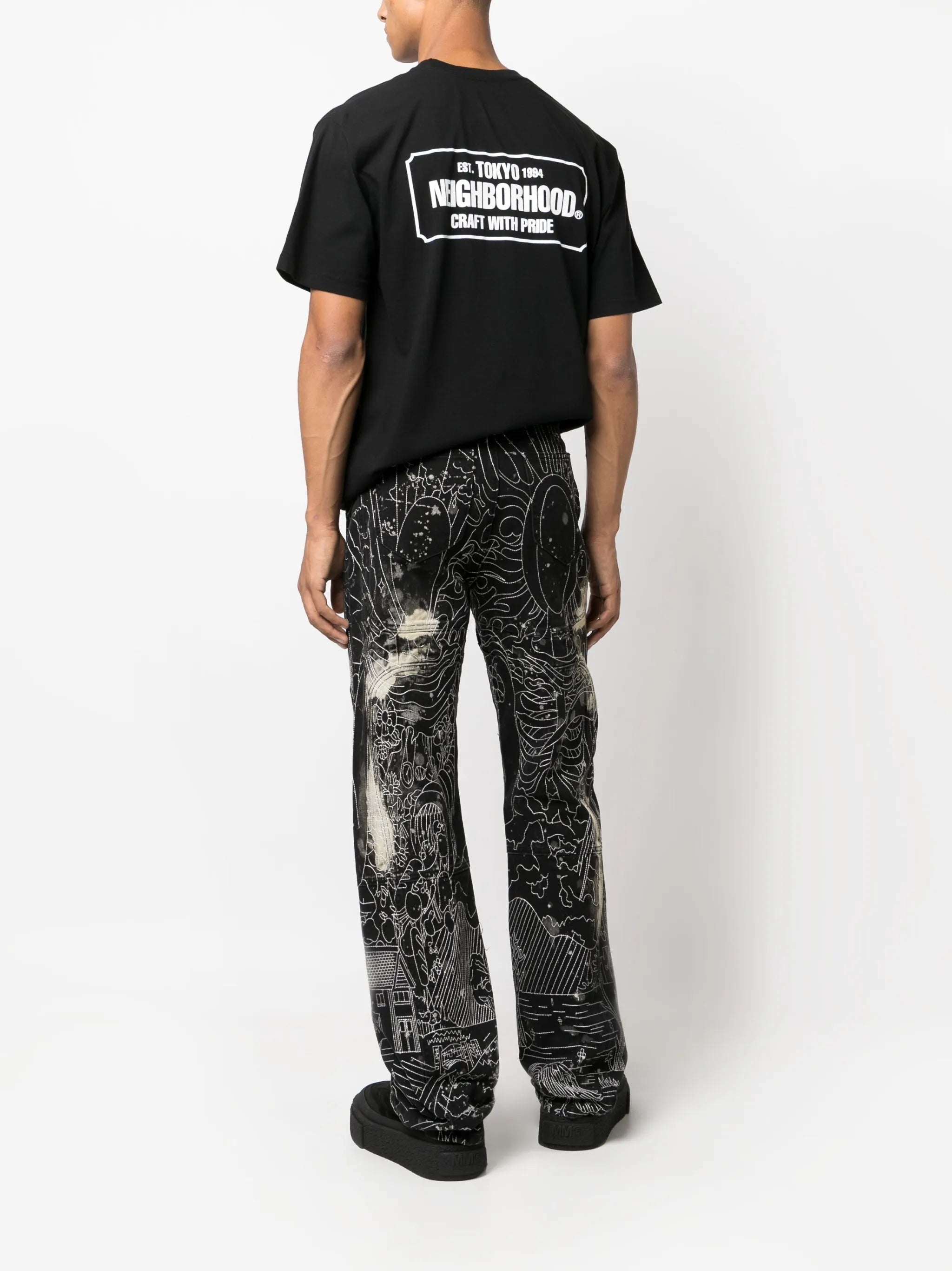 logo-print cotton T-shirt