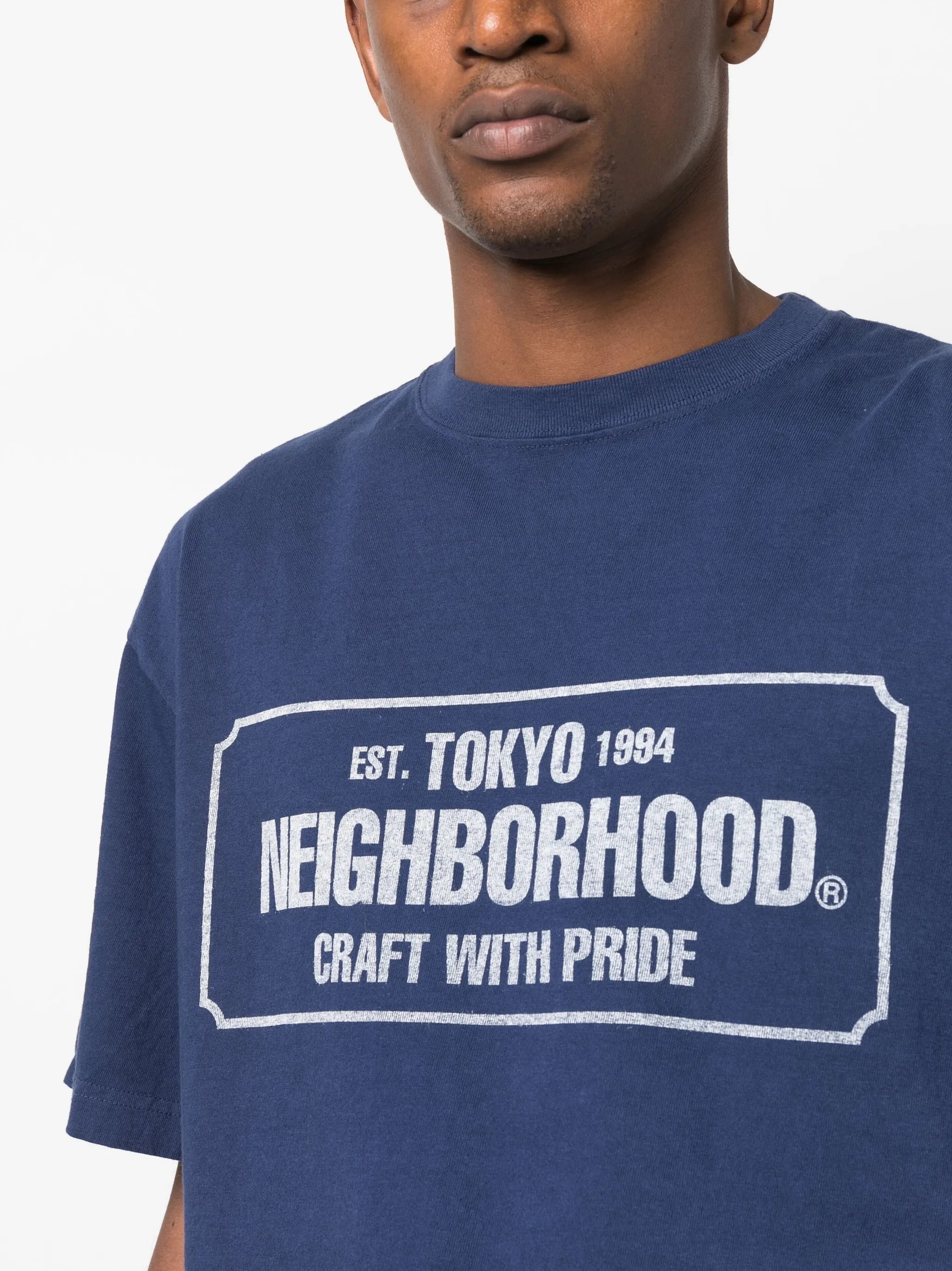 logo-print cotton T-shirt