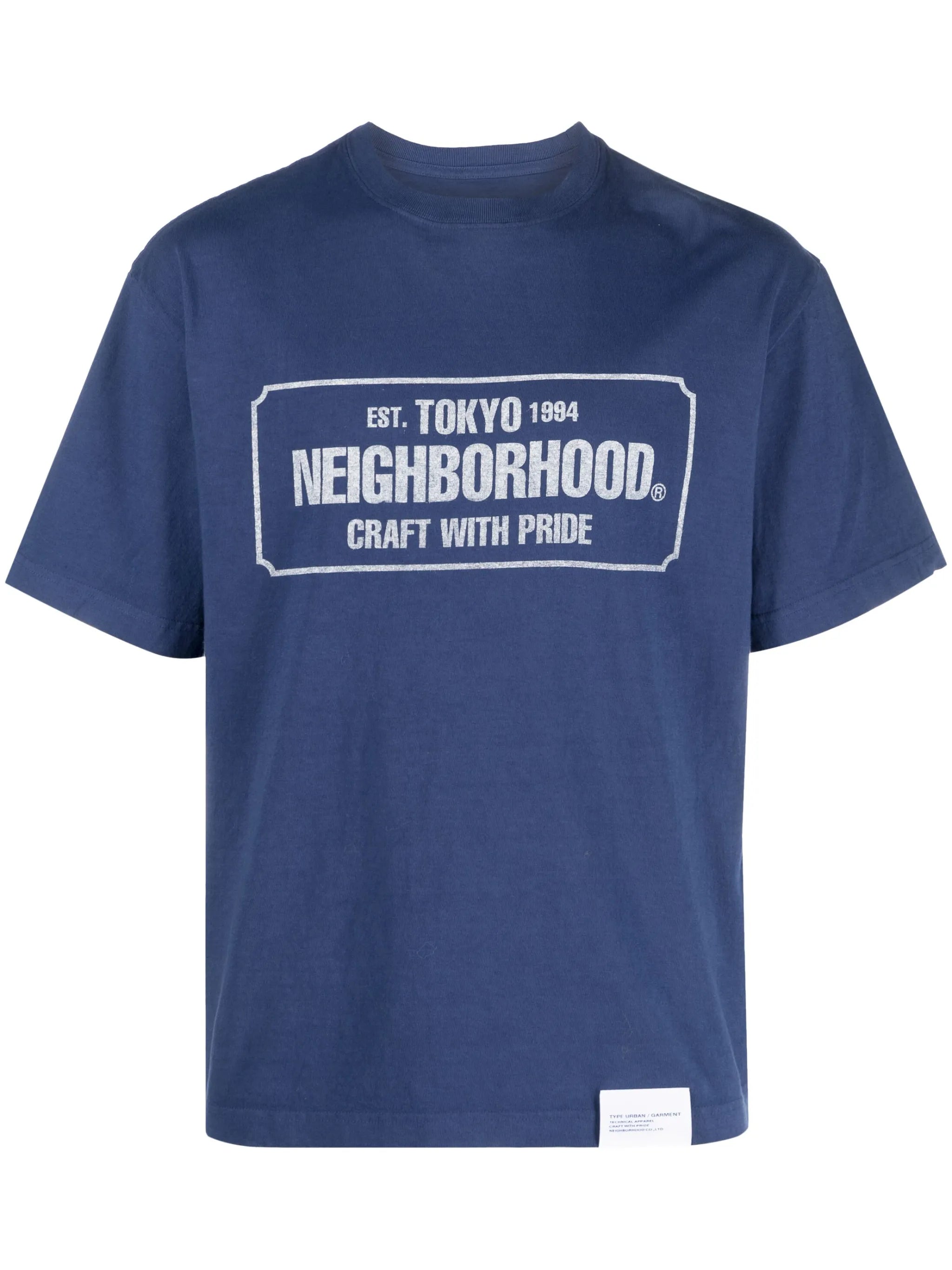 logo-print cotton T-shirt
