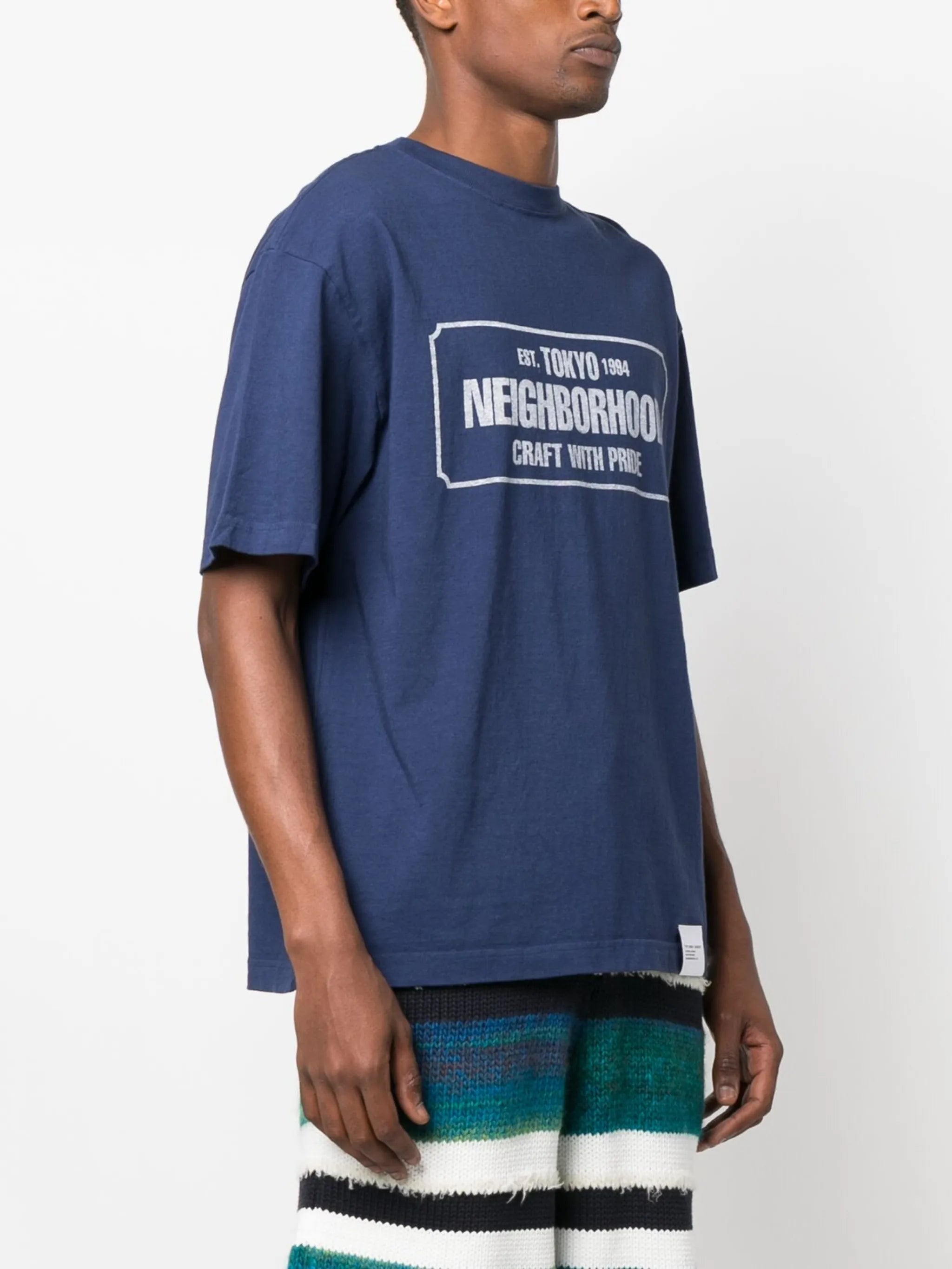 logo-print cotton T-shirt