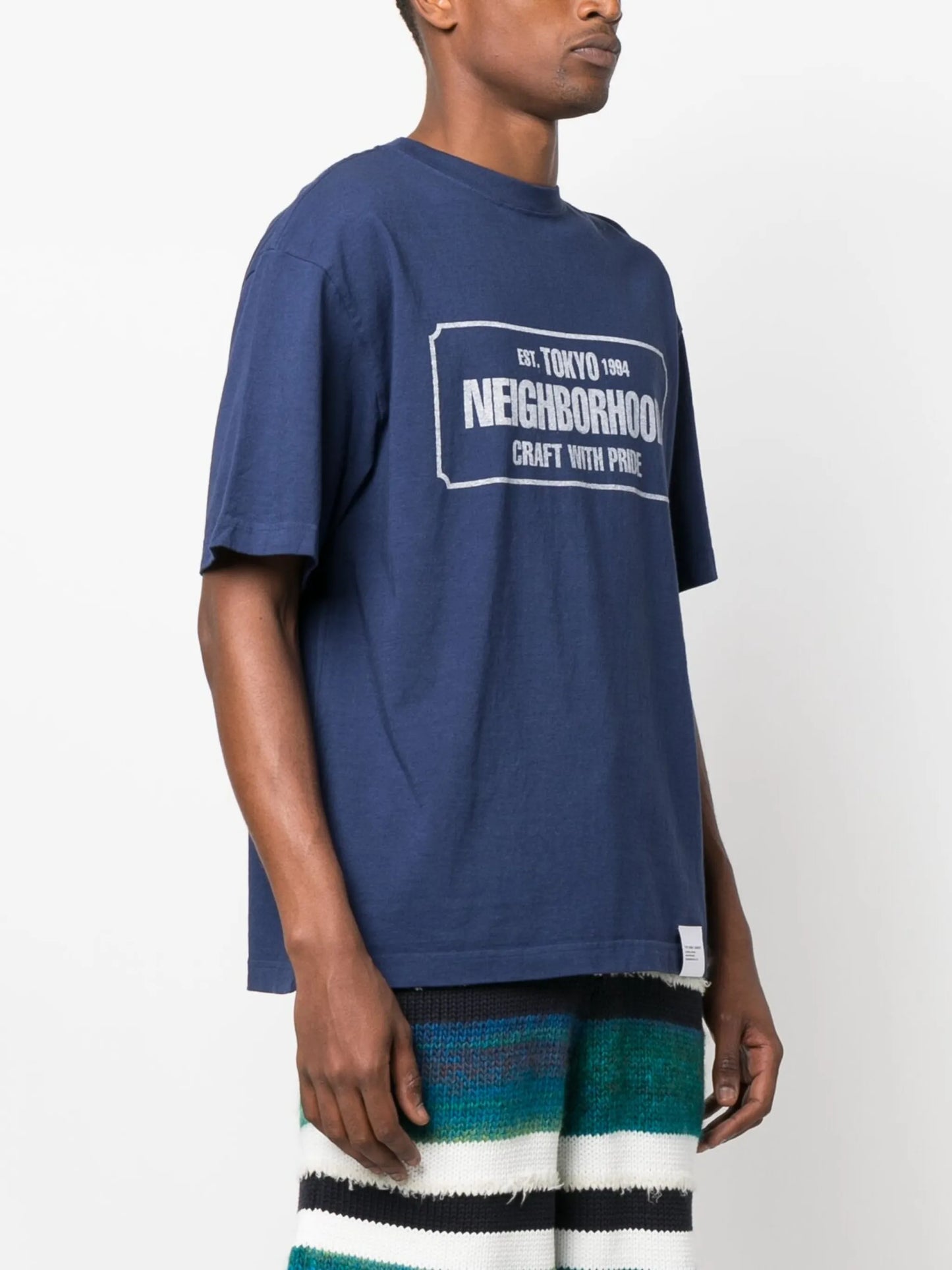 logo-print cotton T-shirt