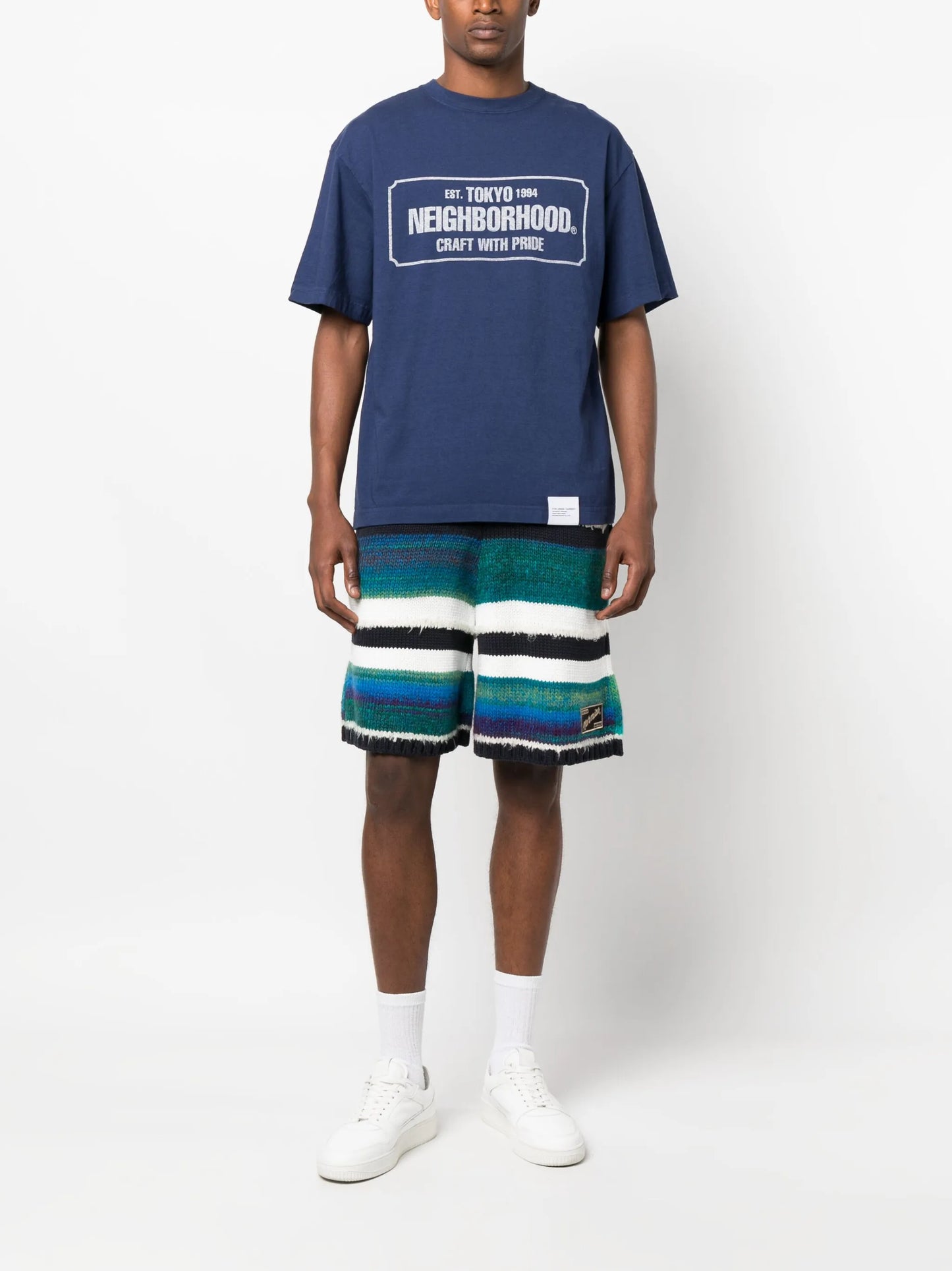 logo-print cotton T-shirt
