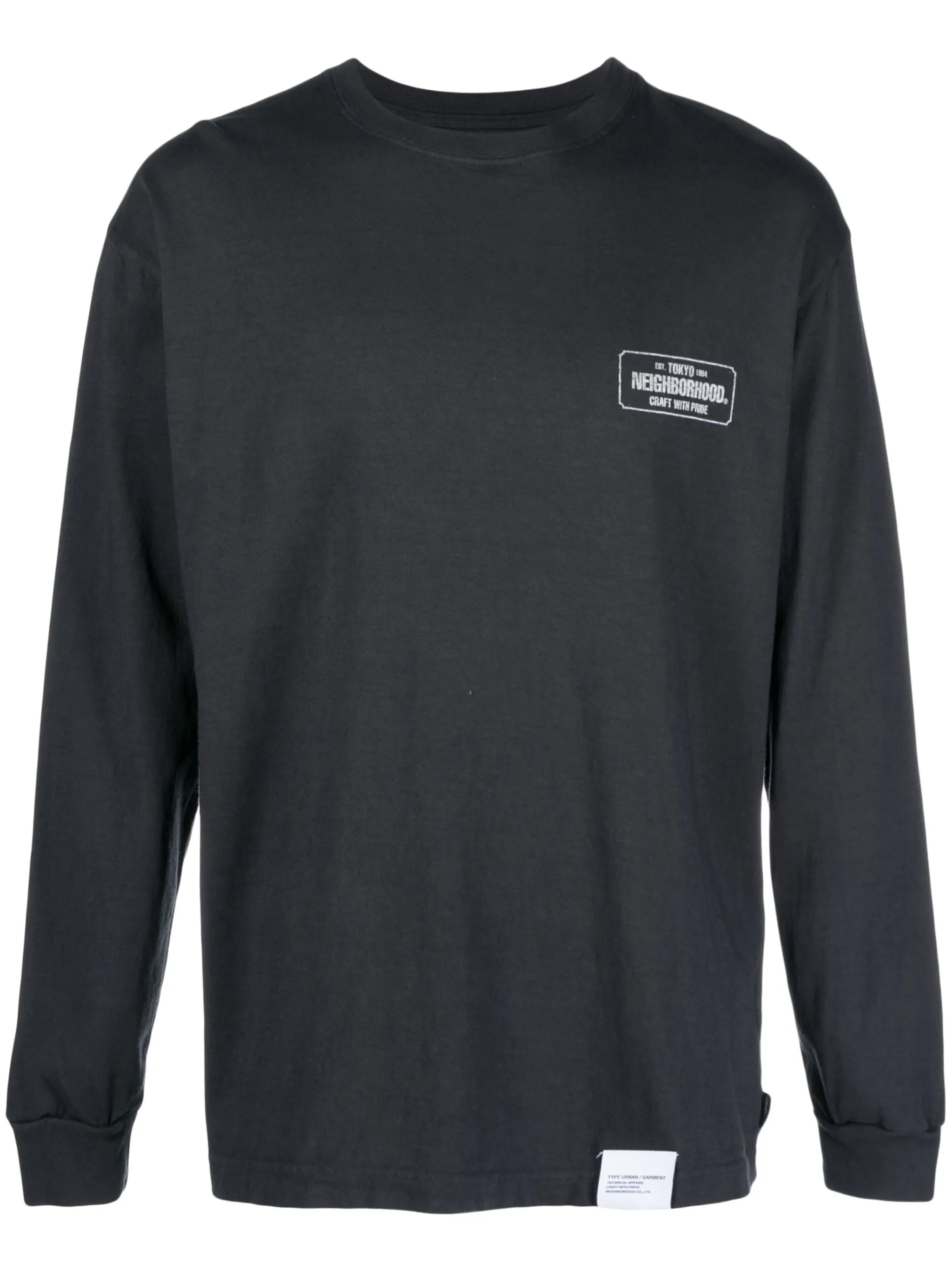 logo-print cotton sweatshirt