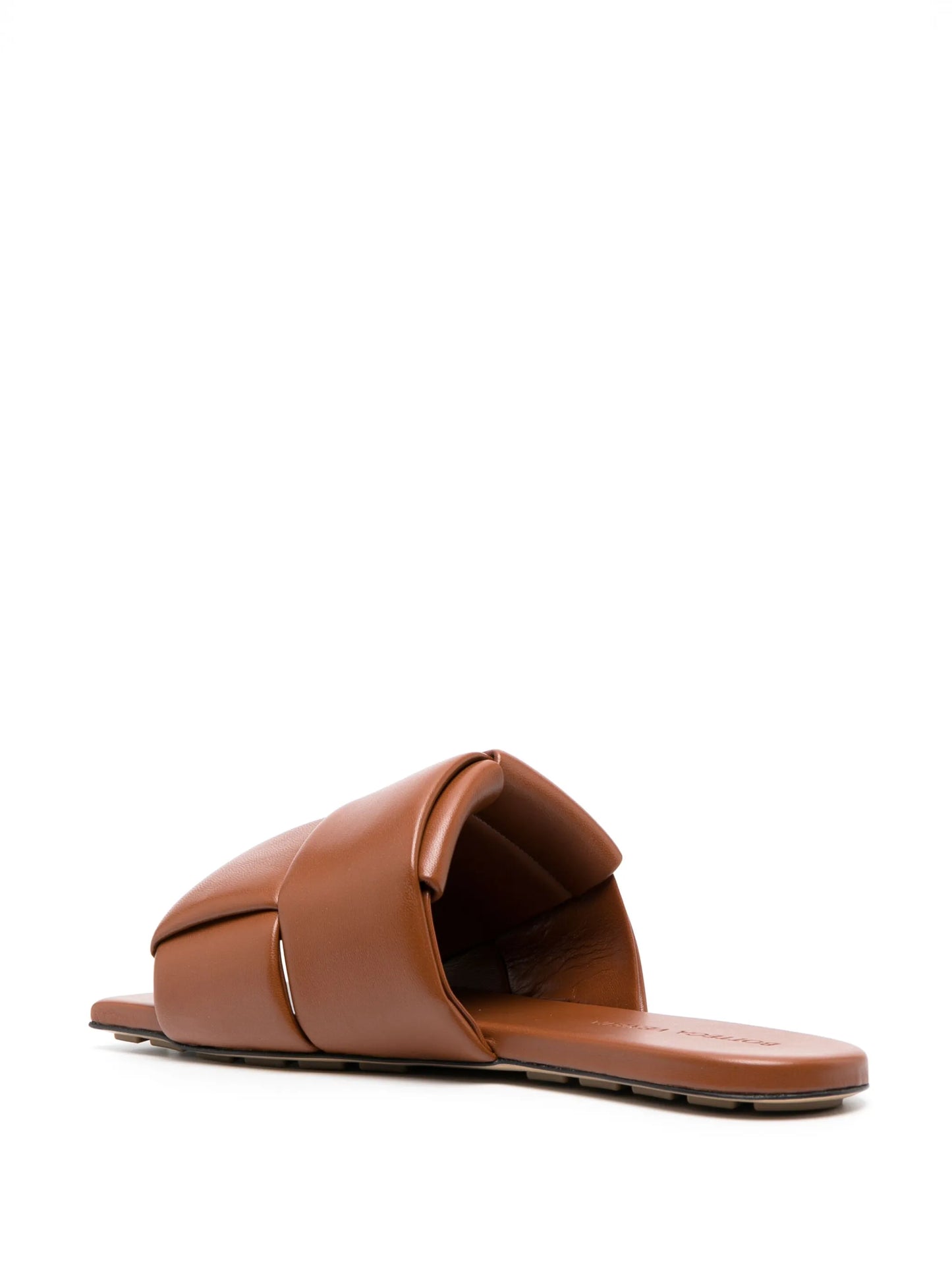 Patch flat sandals