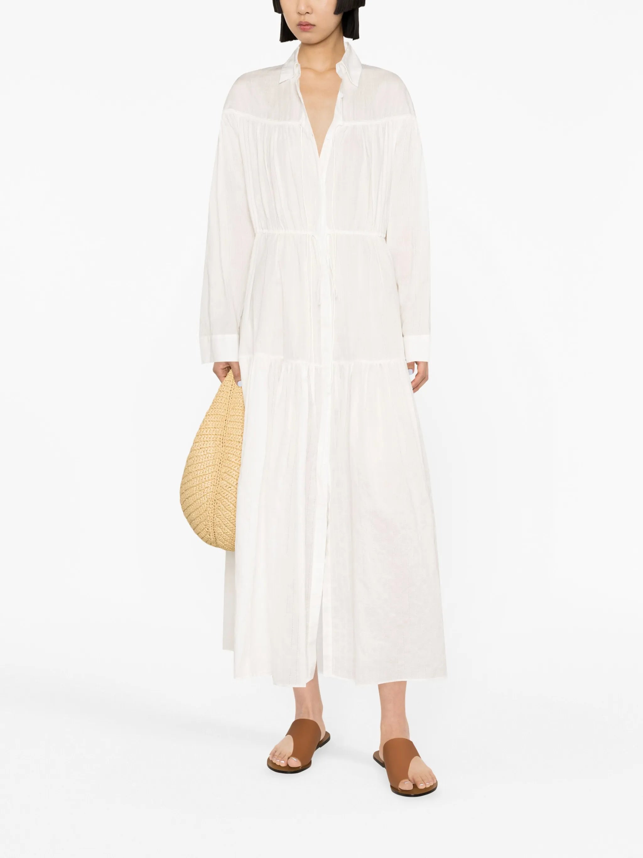 embroidered maxi dress