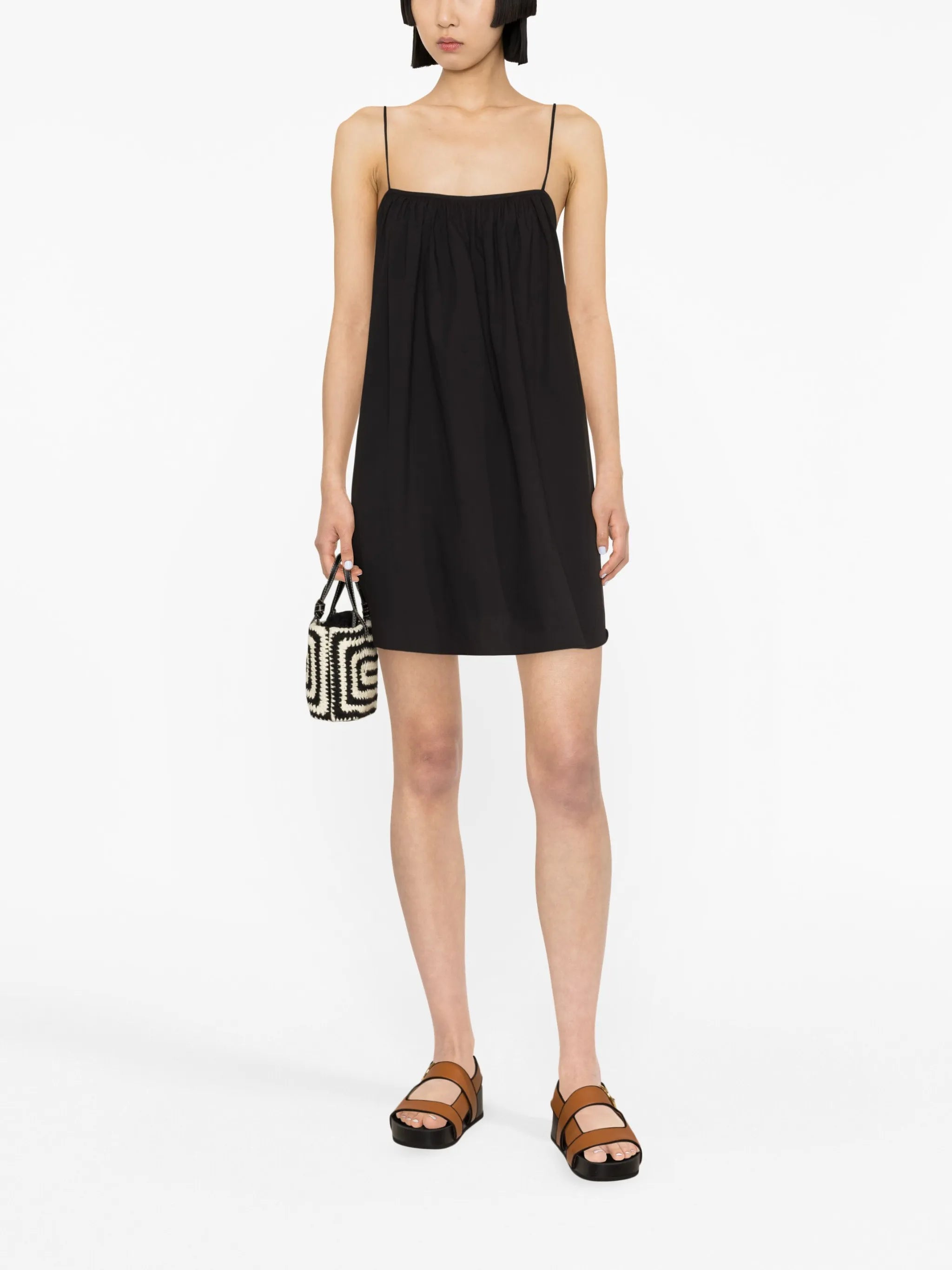 voluminous camisole minidress