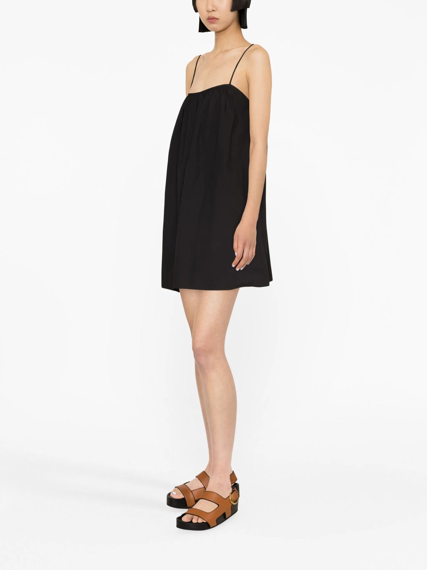voluminous camisole minidress