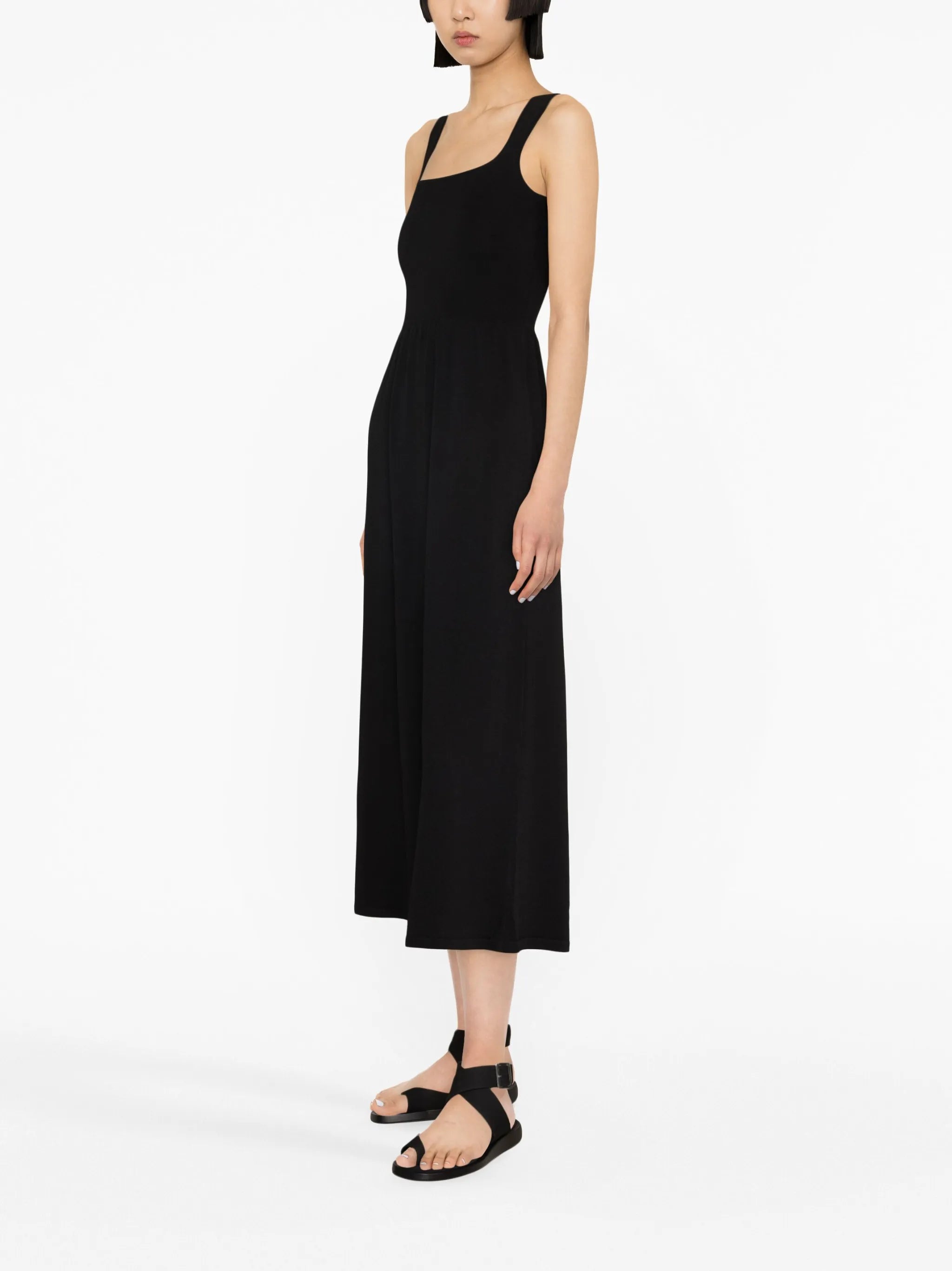 knitted midi dress