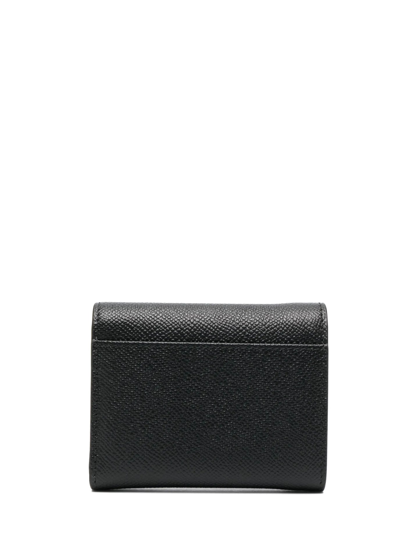four-stitch logo tri-fold wallet