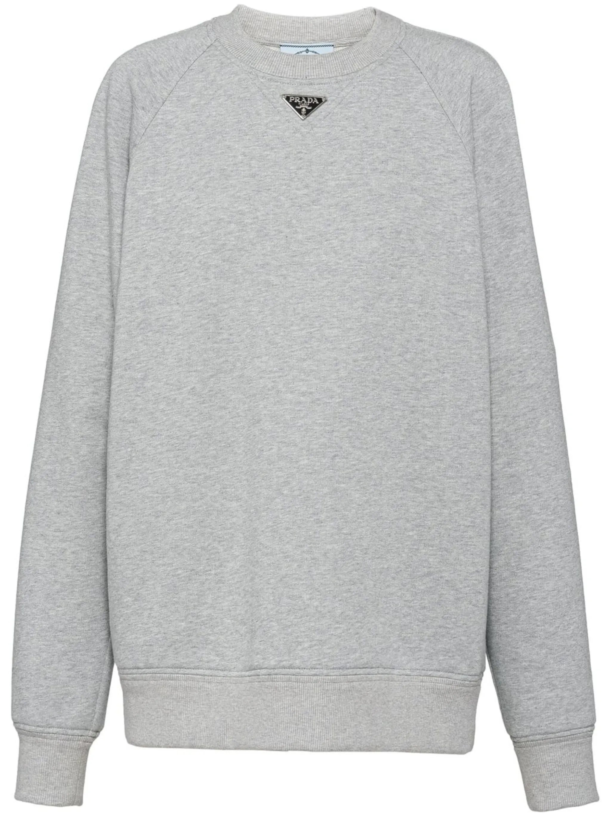 triangle-logo sweatshirt