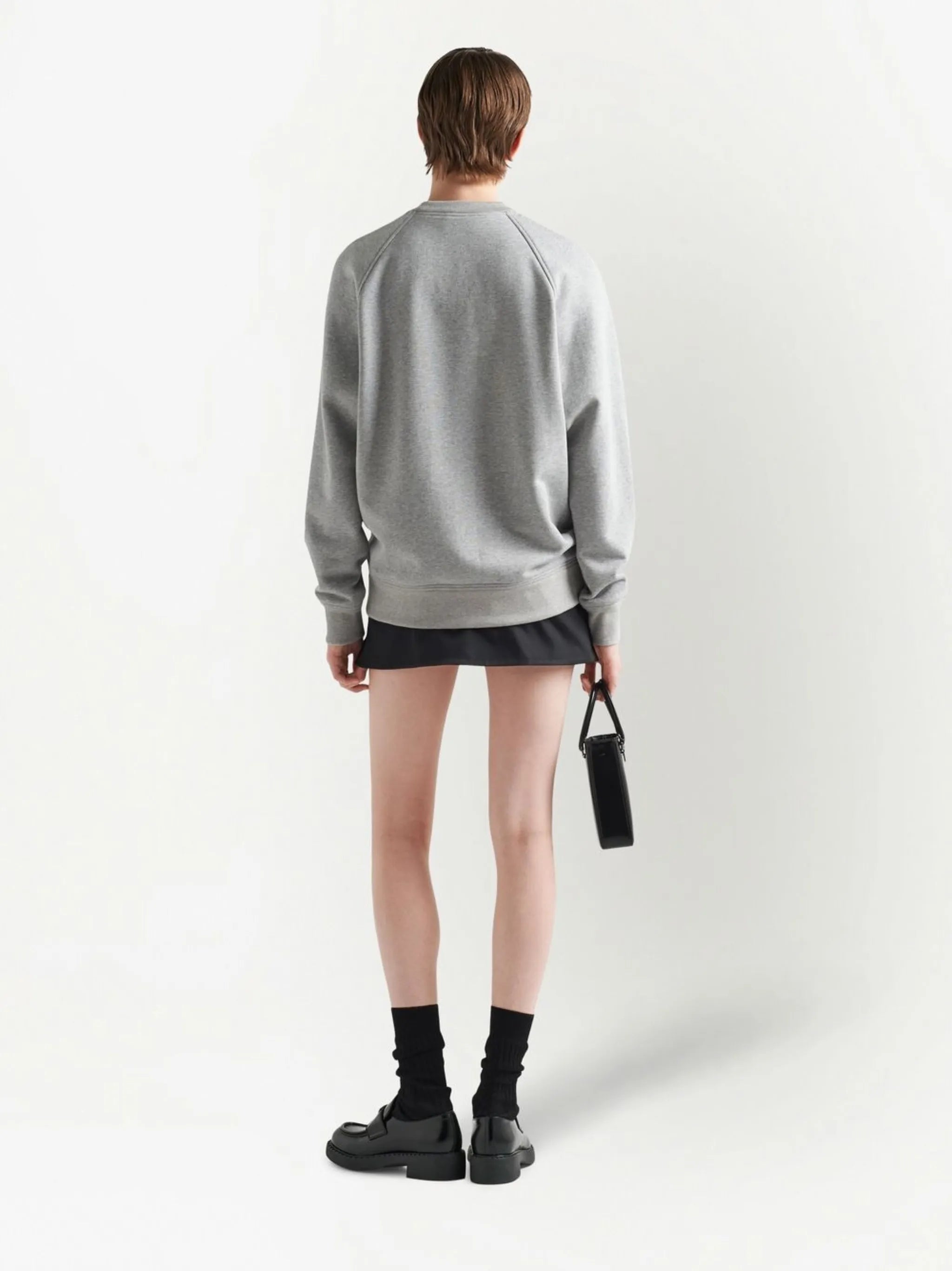 triangle-logo sweatshirt