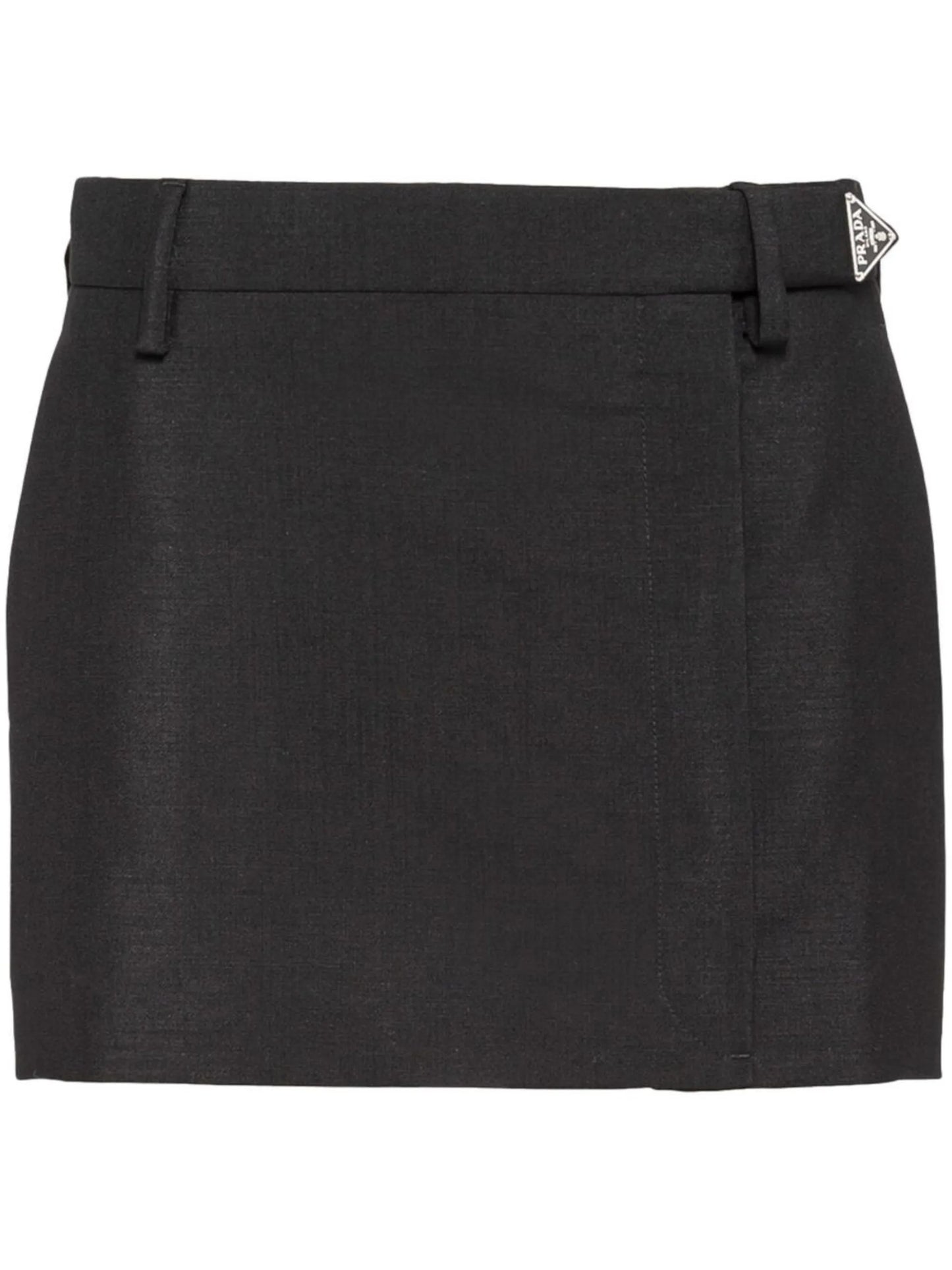 kid-mohair miniskirt