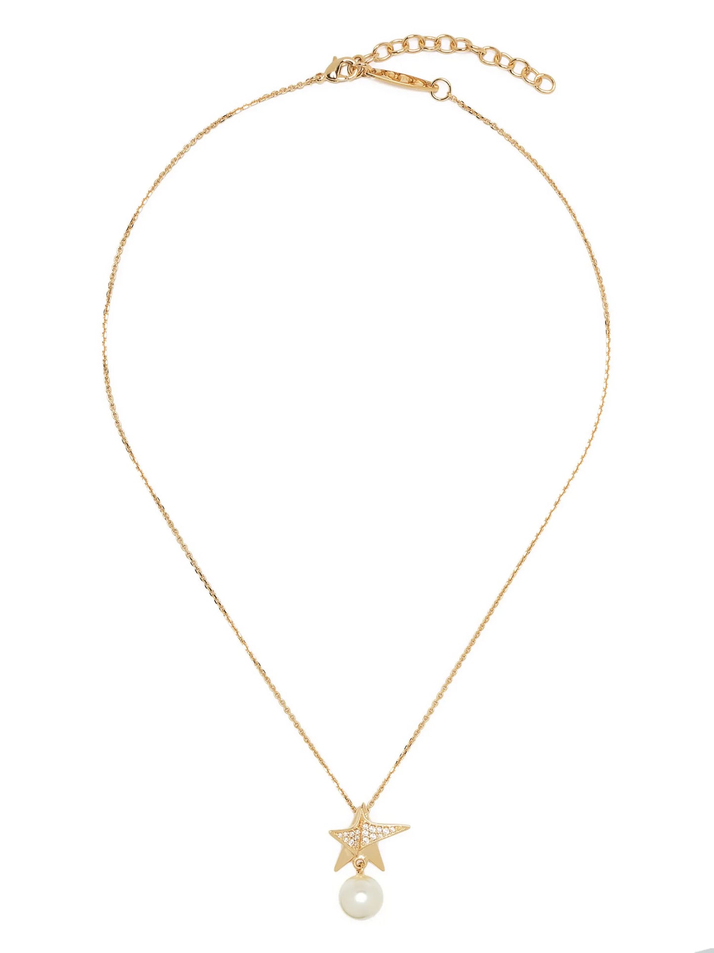Star Pendant pearl necklace