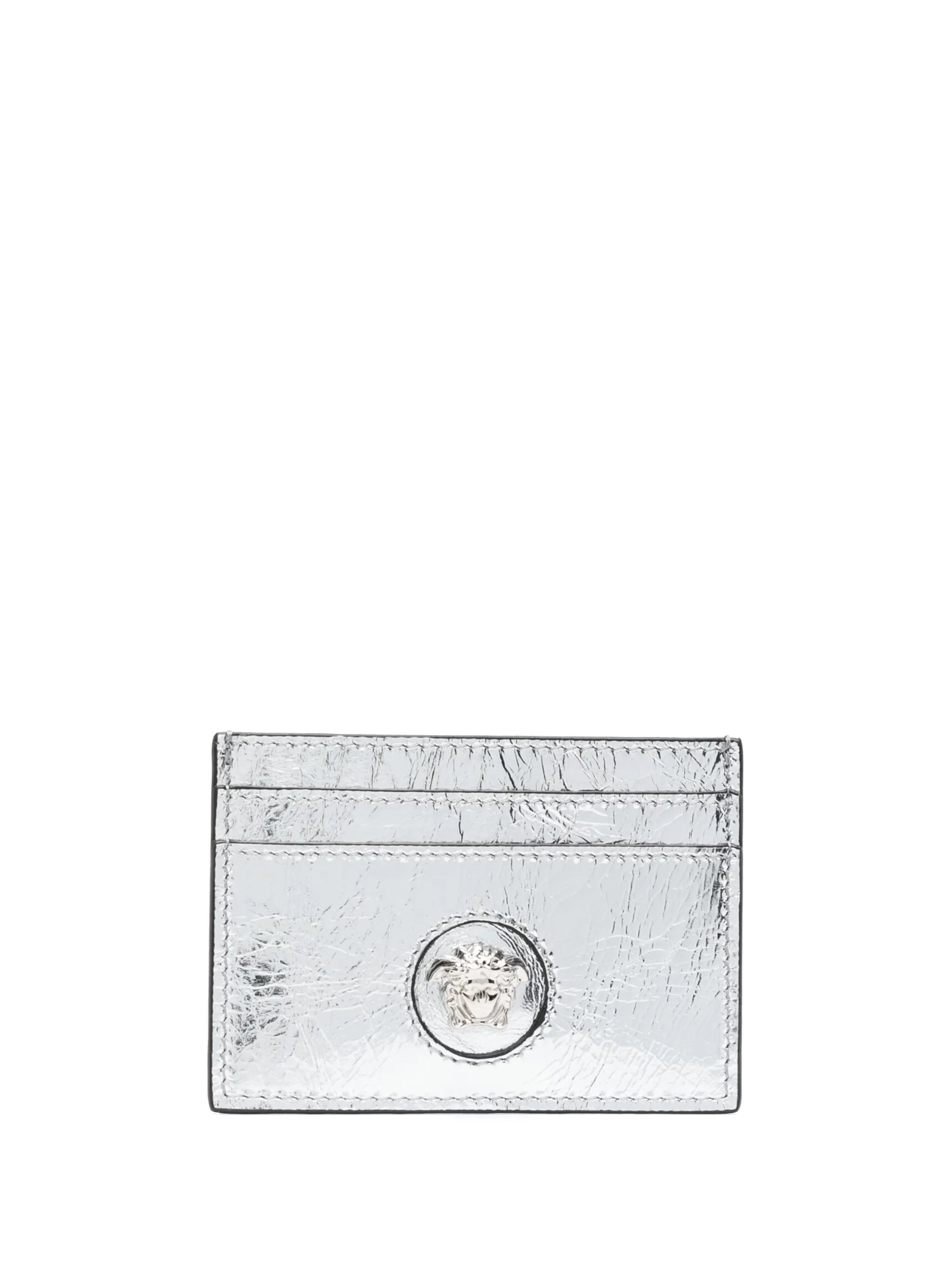 La Medusa metallic card holder