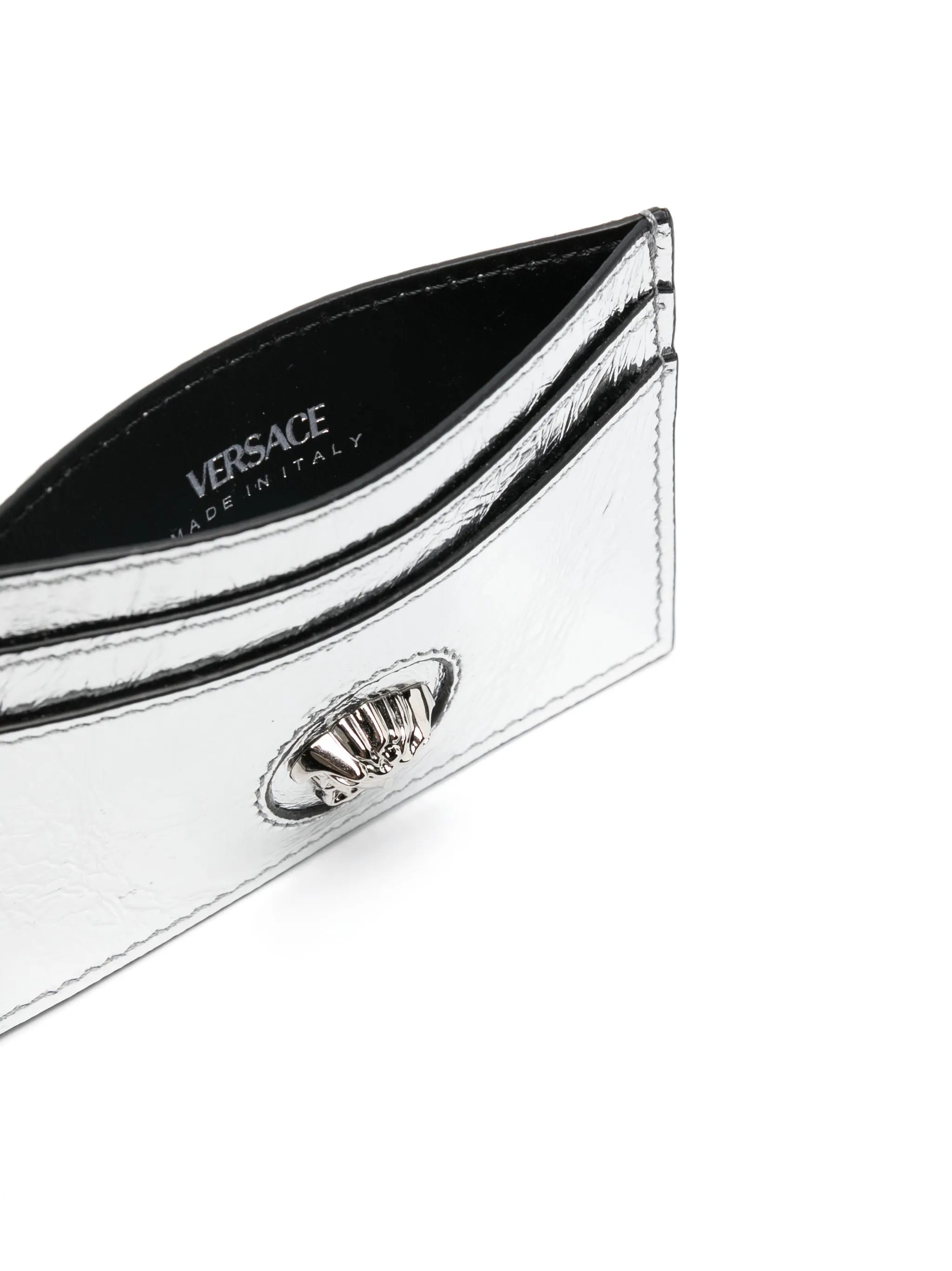 La Medusa metallic card holder