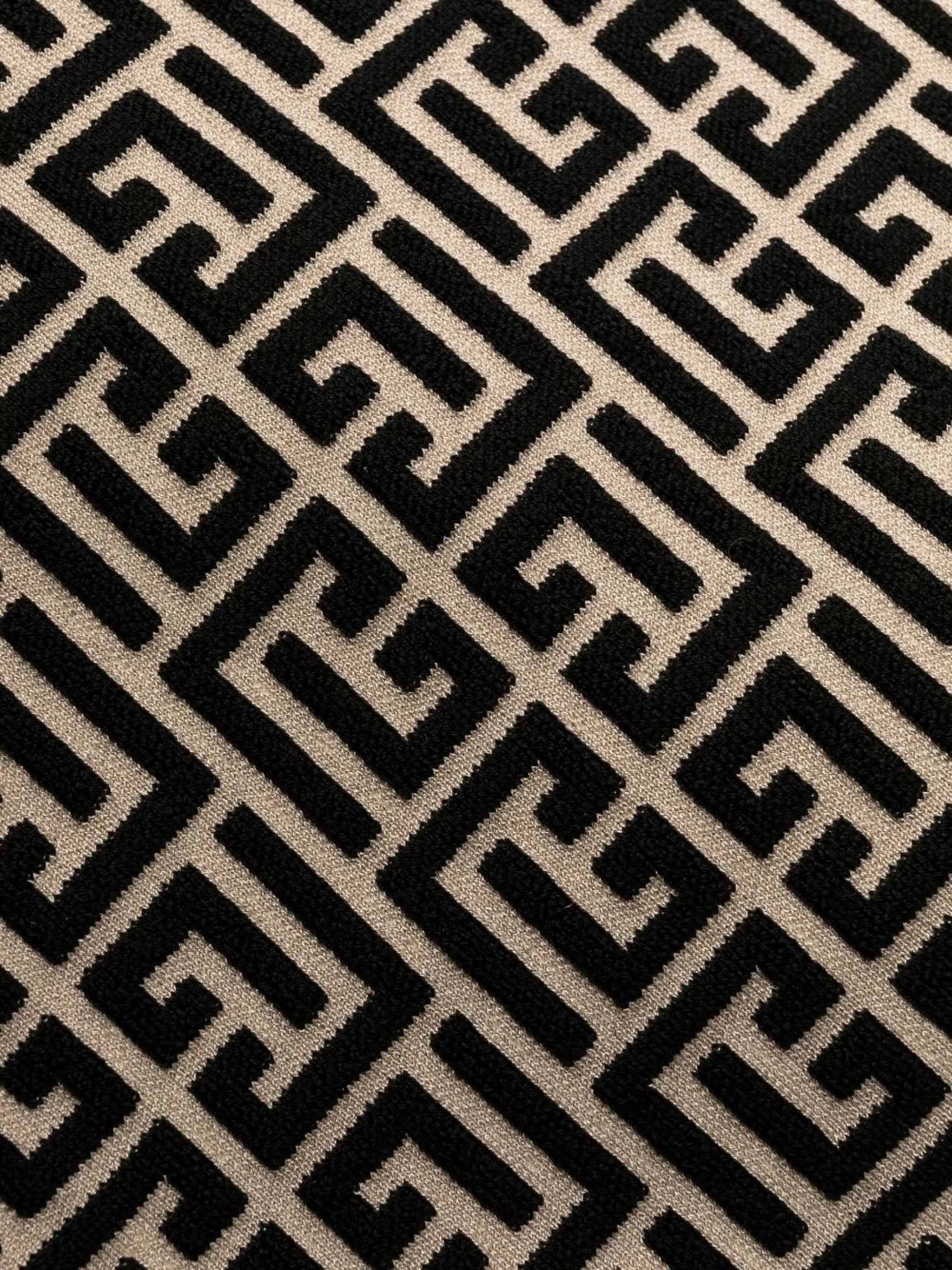 monogram jacquard minidress