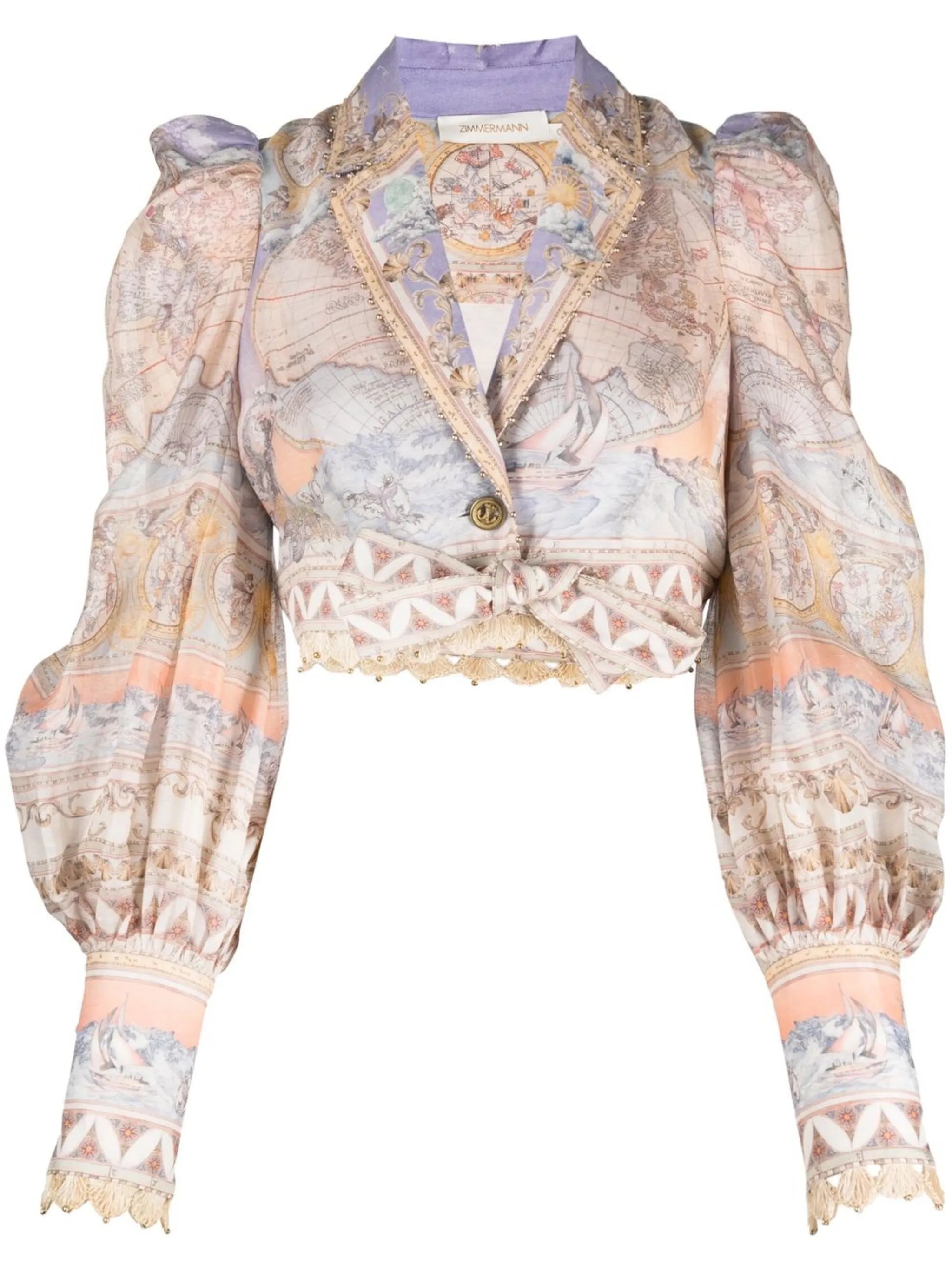 High Tide cropped shirt
