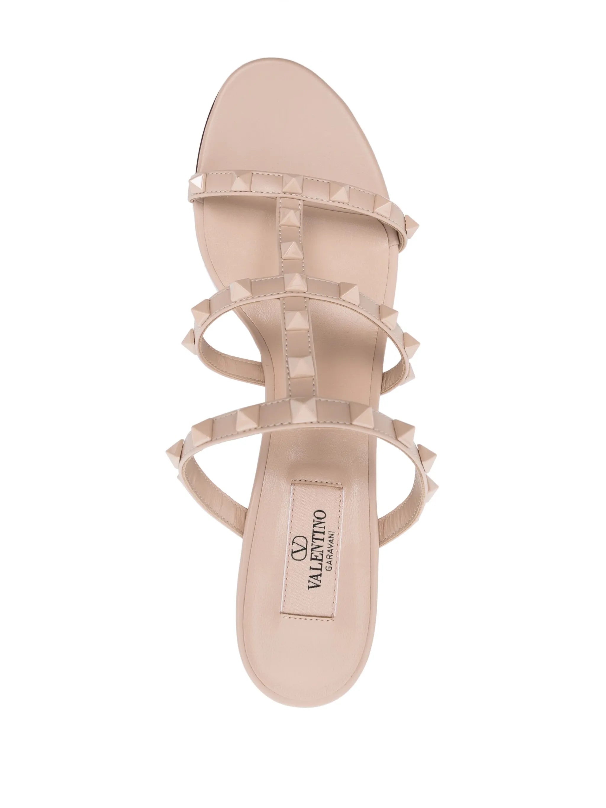 Rockstud 60mm leather sandals