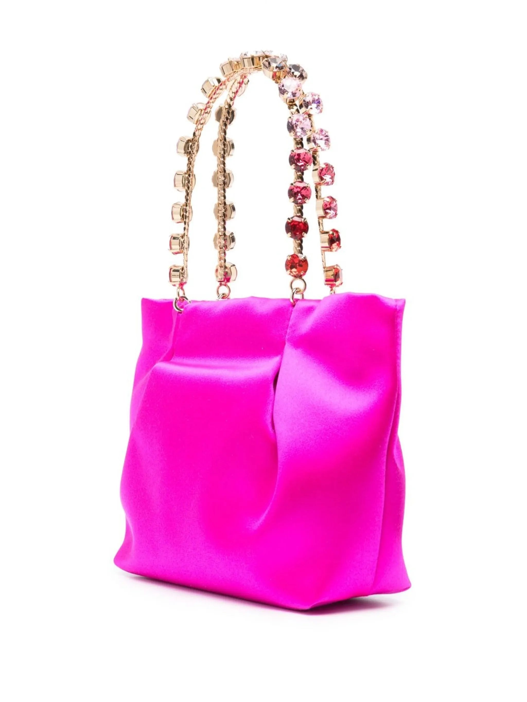 Galactic crystal mini tote bag